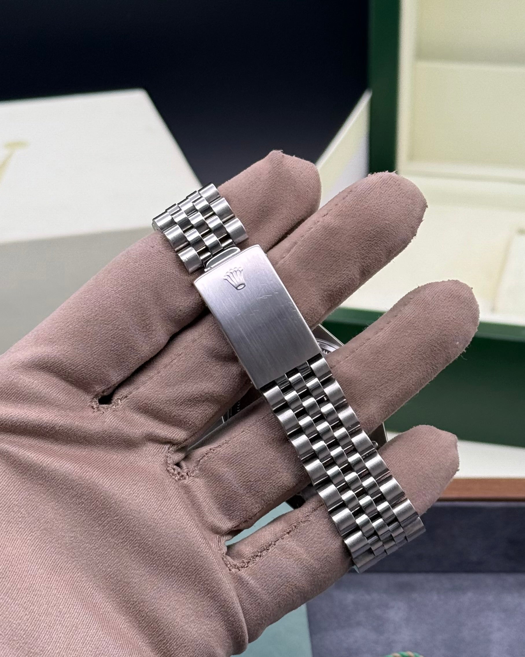 Rolex DateJust 36mm Black Roman Dial