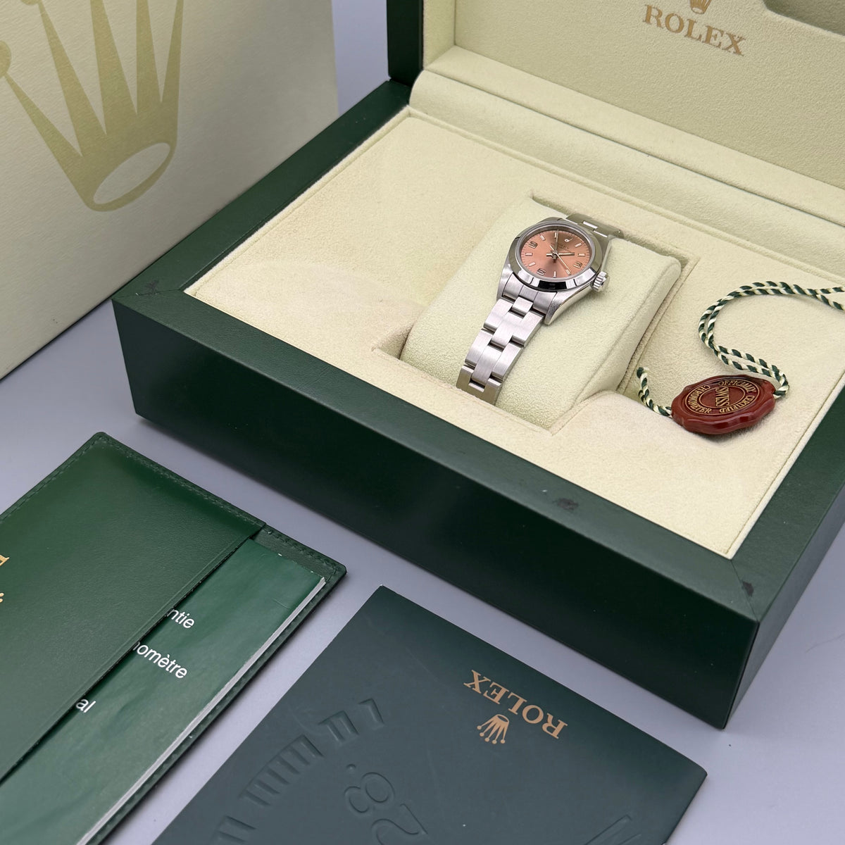 Lady-Oyster Perpetual 24 | Salmon Pink