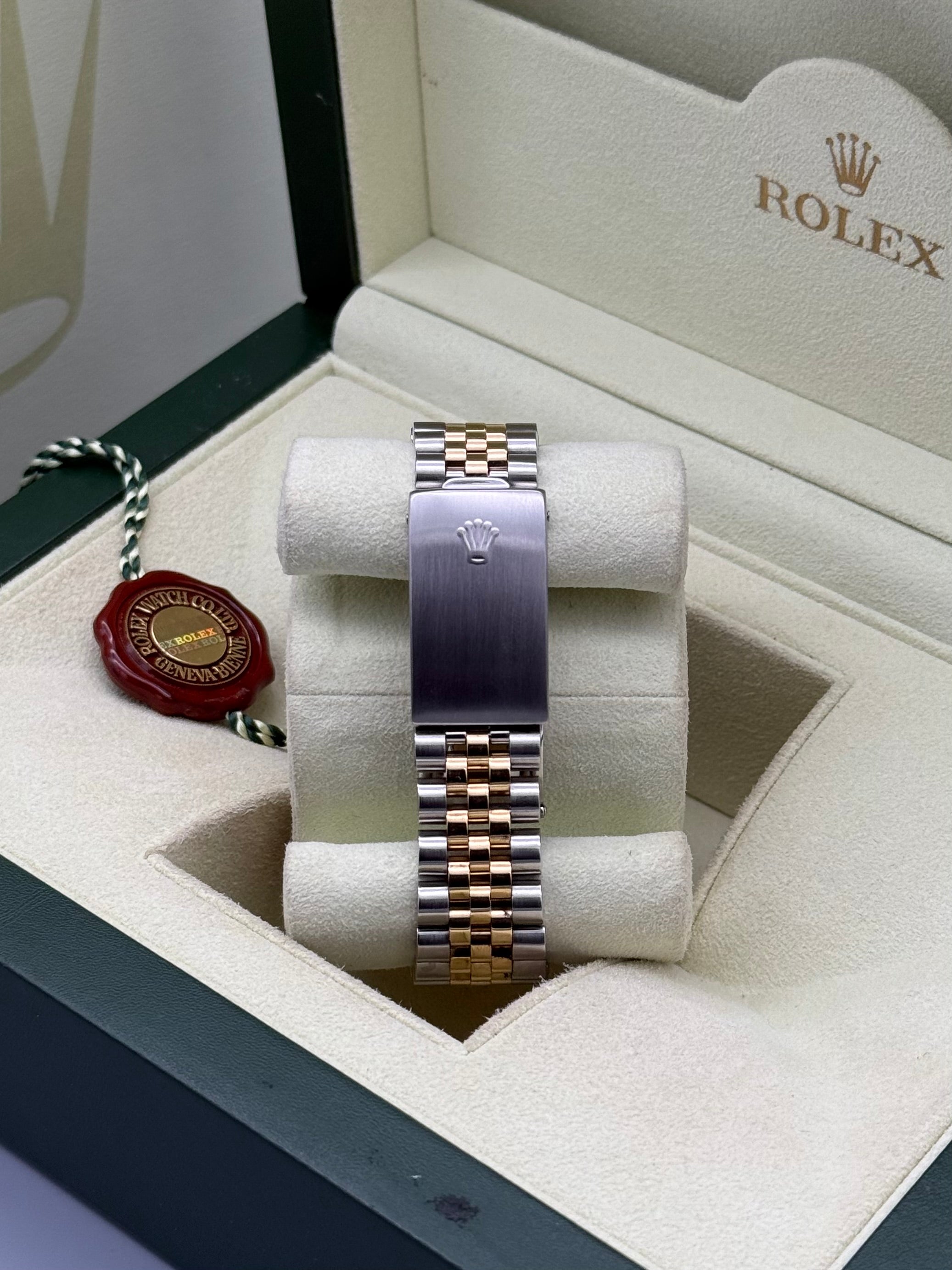 DateJust 36mm, Silver Diamond Dial, 16233
