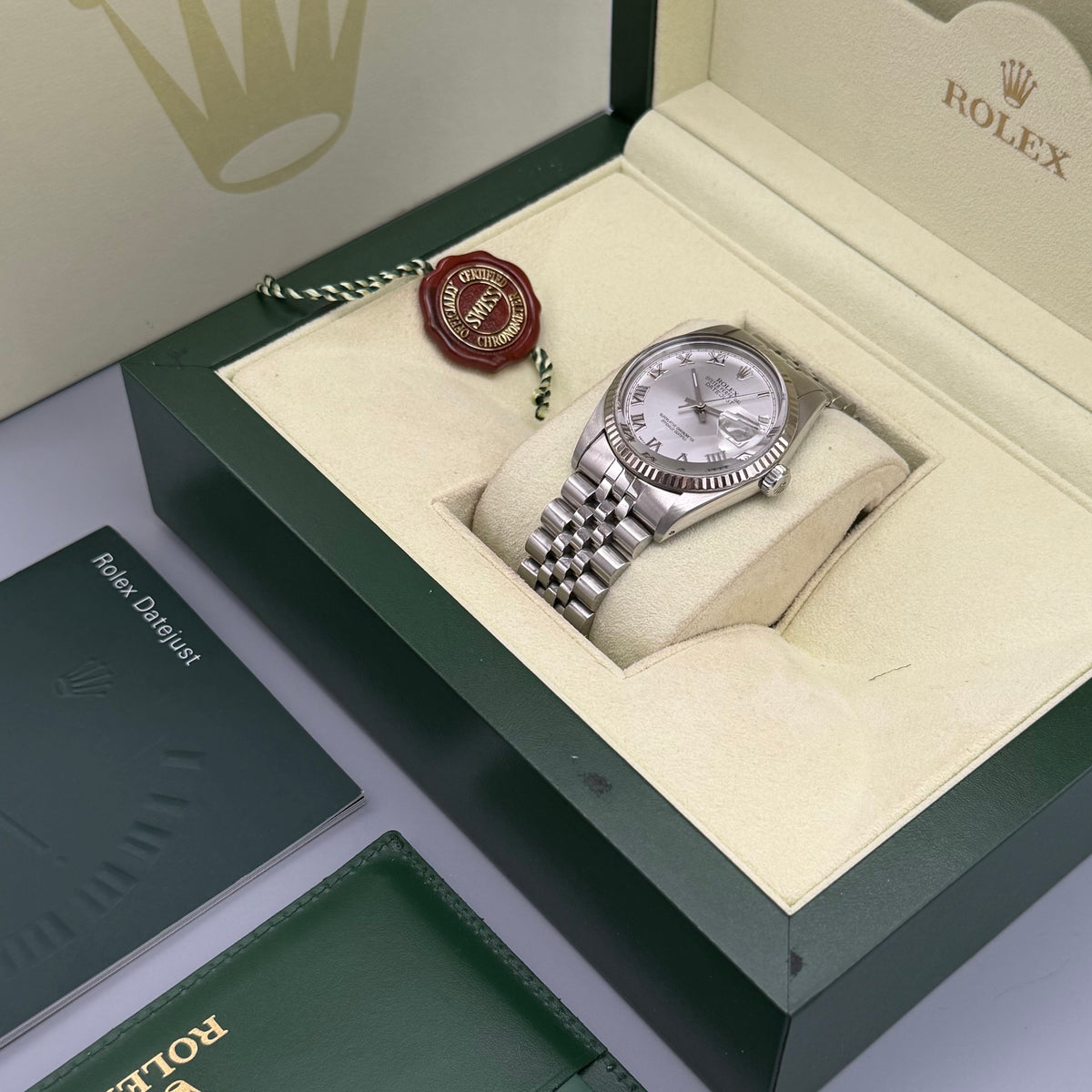 Datejust 36 | Rhodium Roman