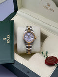 Lady-DateJust 26mm, Mop Diamond Dial