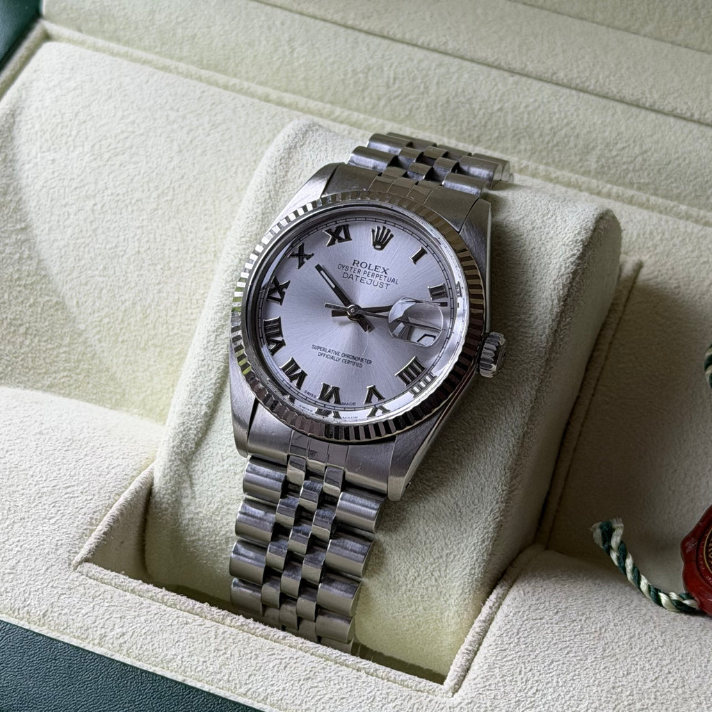 Datejust 36 | Rhodium Roman