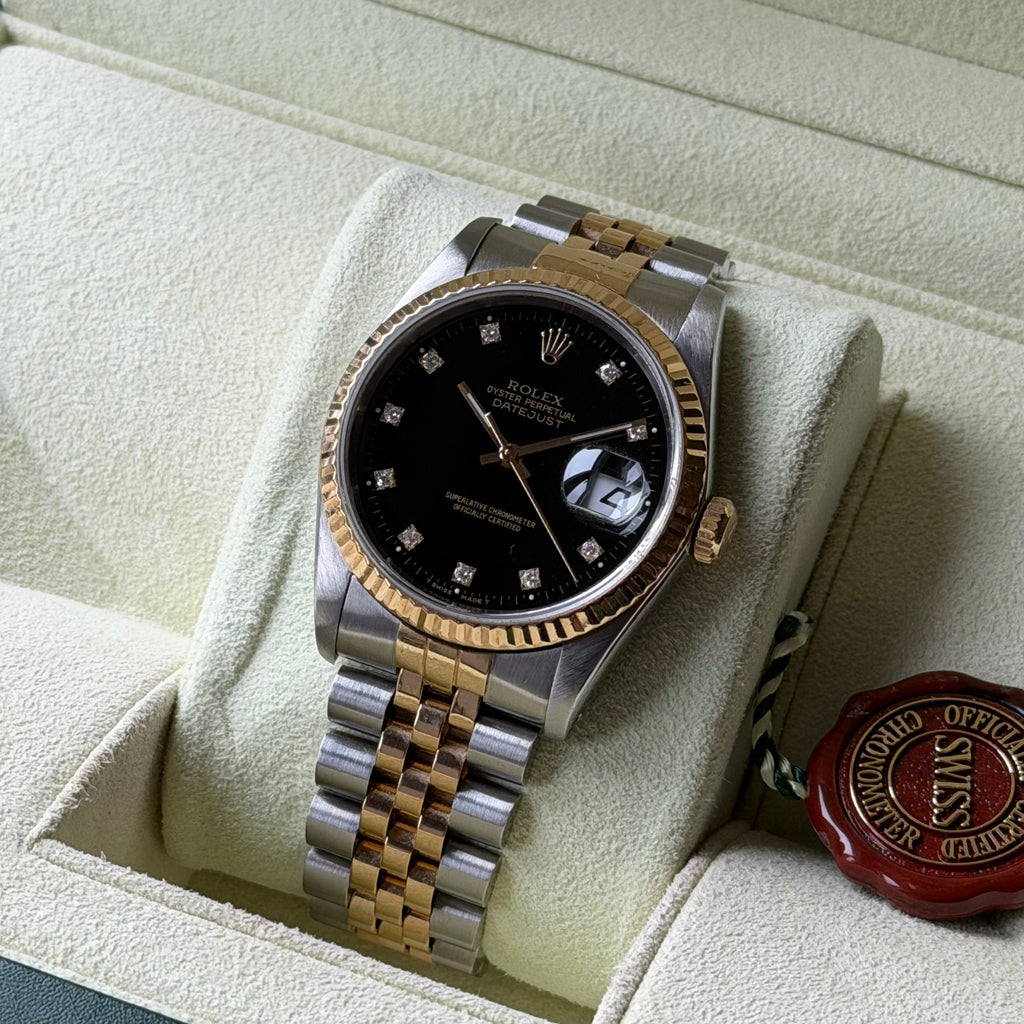 DateJust 36 | Black Diamond