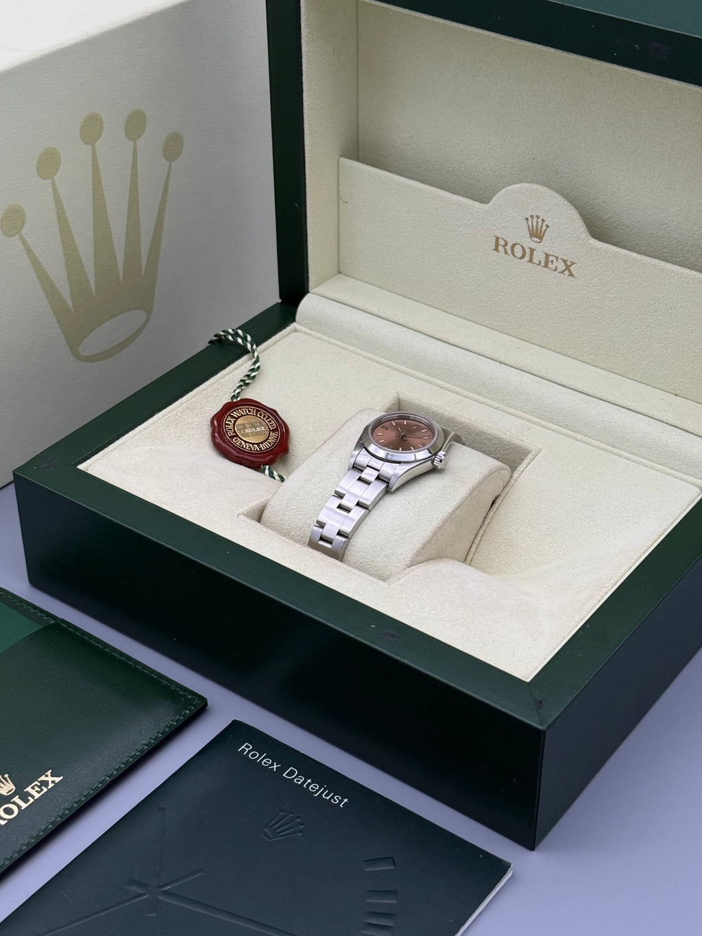 Lady-Oyster Perpetual 24mm, Pink Salmon Dial, 67180