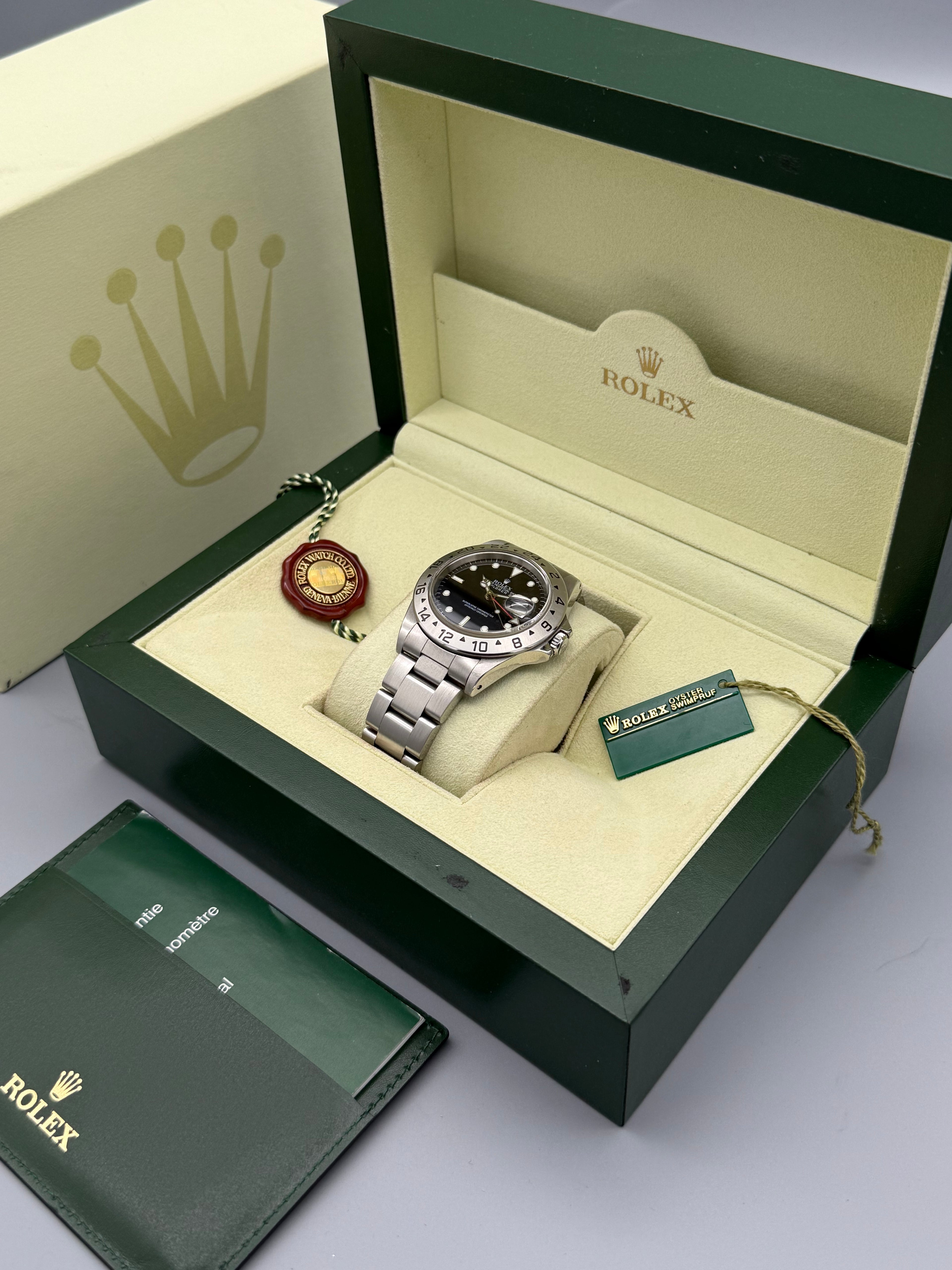 Explorer II 40mm, Black Dial, 16570