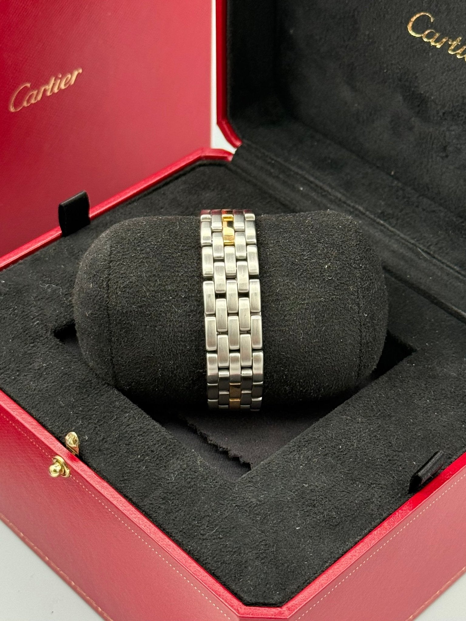 Cartier Panthère 29mm , White Roman Dial - Gla Jeweller