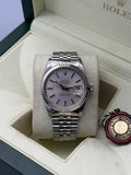 DateJust 36, Silver Stick Dial - Gla Jeweller