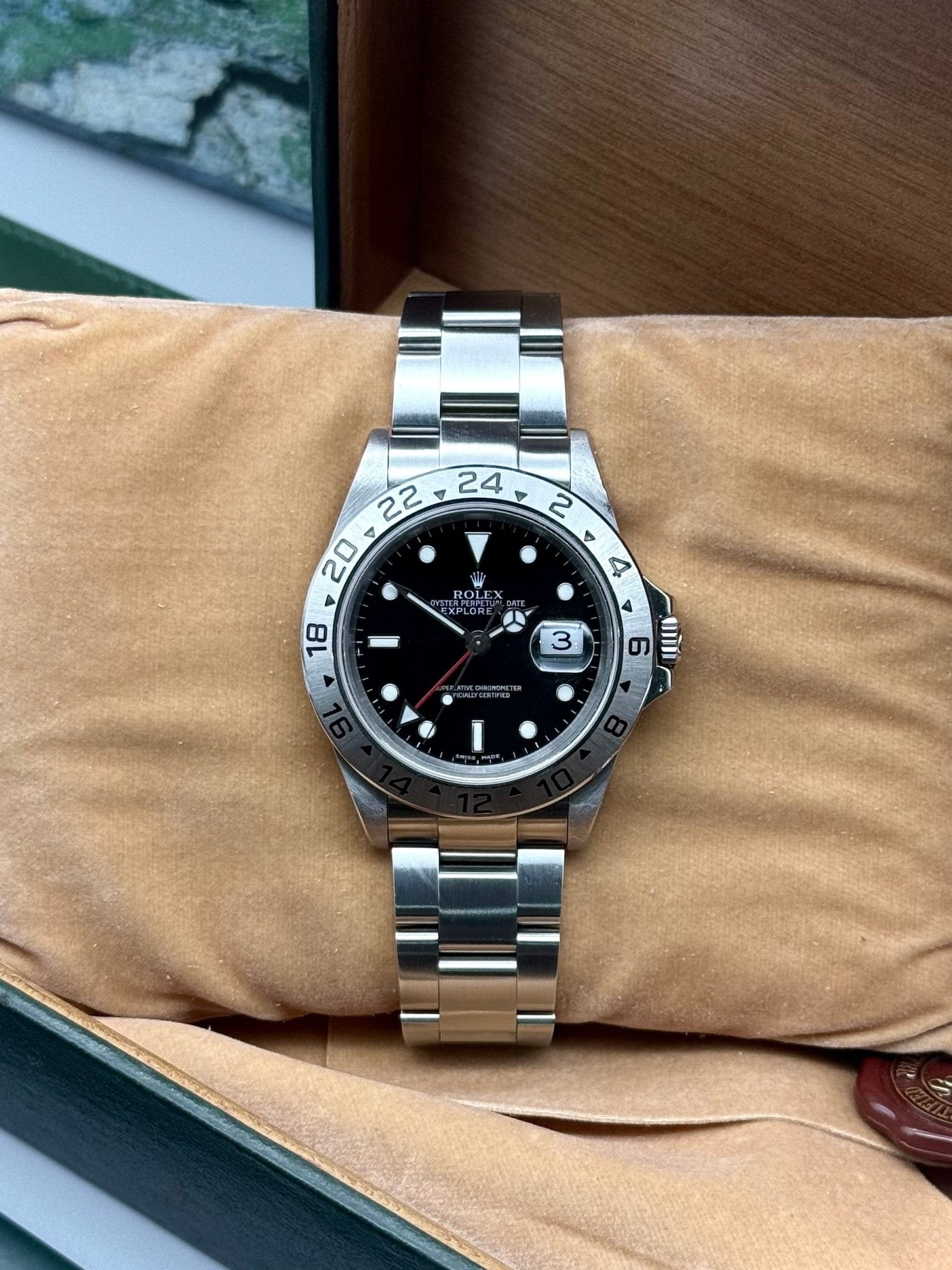 Explorer II 40mm | Black Dial - Gla Jeweller