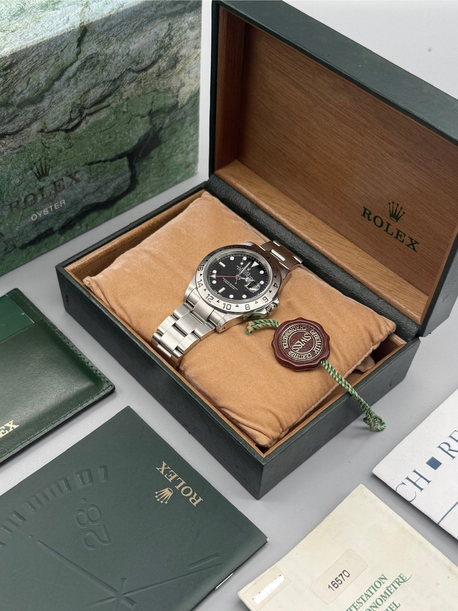 Explorer II 40mm | Black Dial - Gla Jeweller