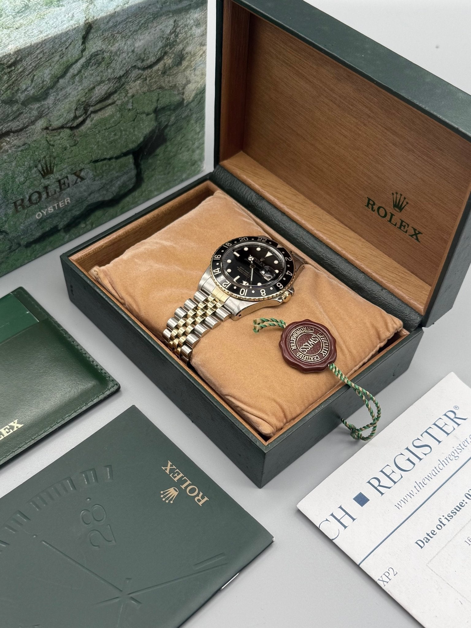 GMT - Master 40mm | Black Dial - Gla Jeweller