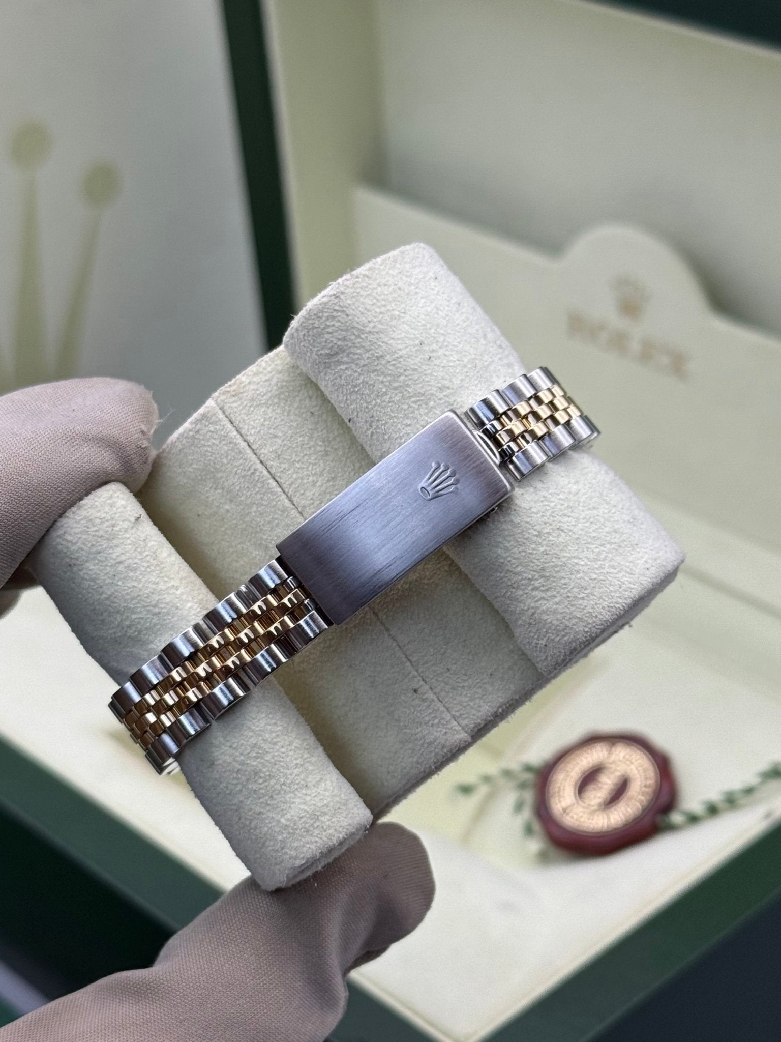 Lady-DateJust 26, Black Diamond Dial - Gla Jeweller