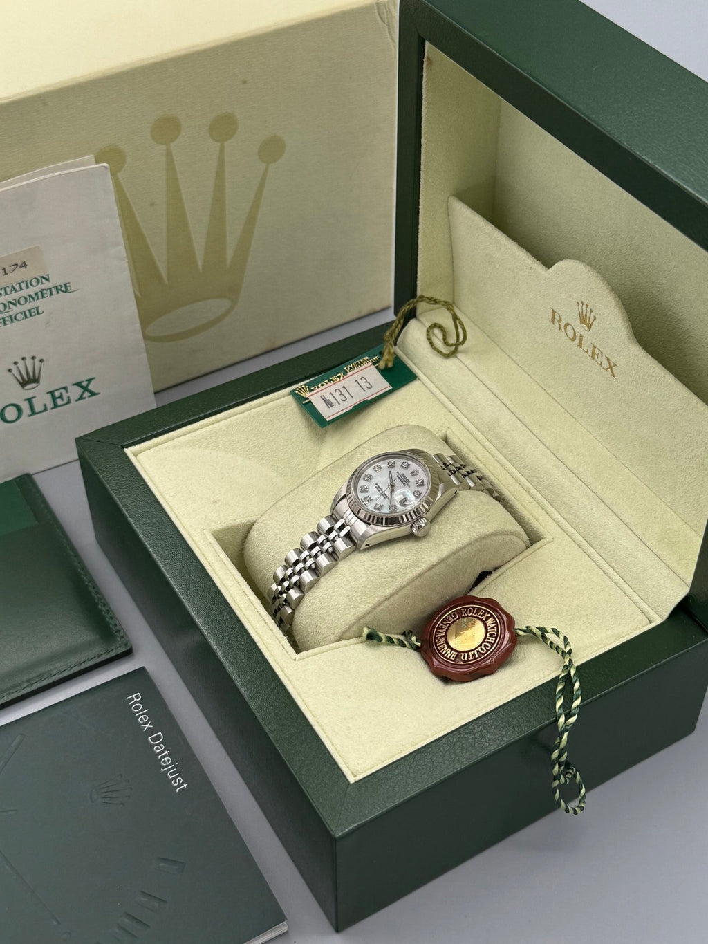 Lady - DateJust 26mm | MOP diamond dial - Gla Jeweller