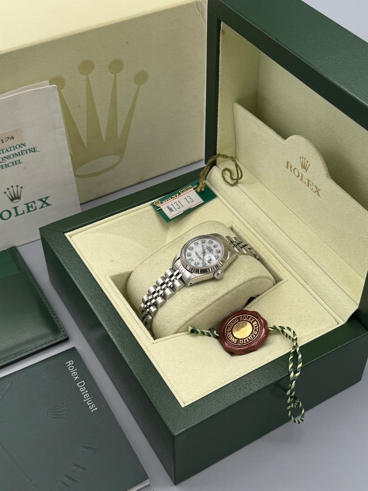 Lady - DateJust 26mm | MOP diamond dial - Gla Jeweller