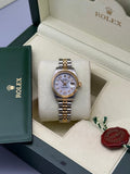 Lady-DateJust 26mm, Mop Diamond Dial - Gla Jeweller