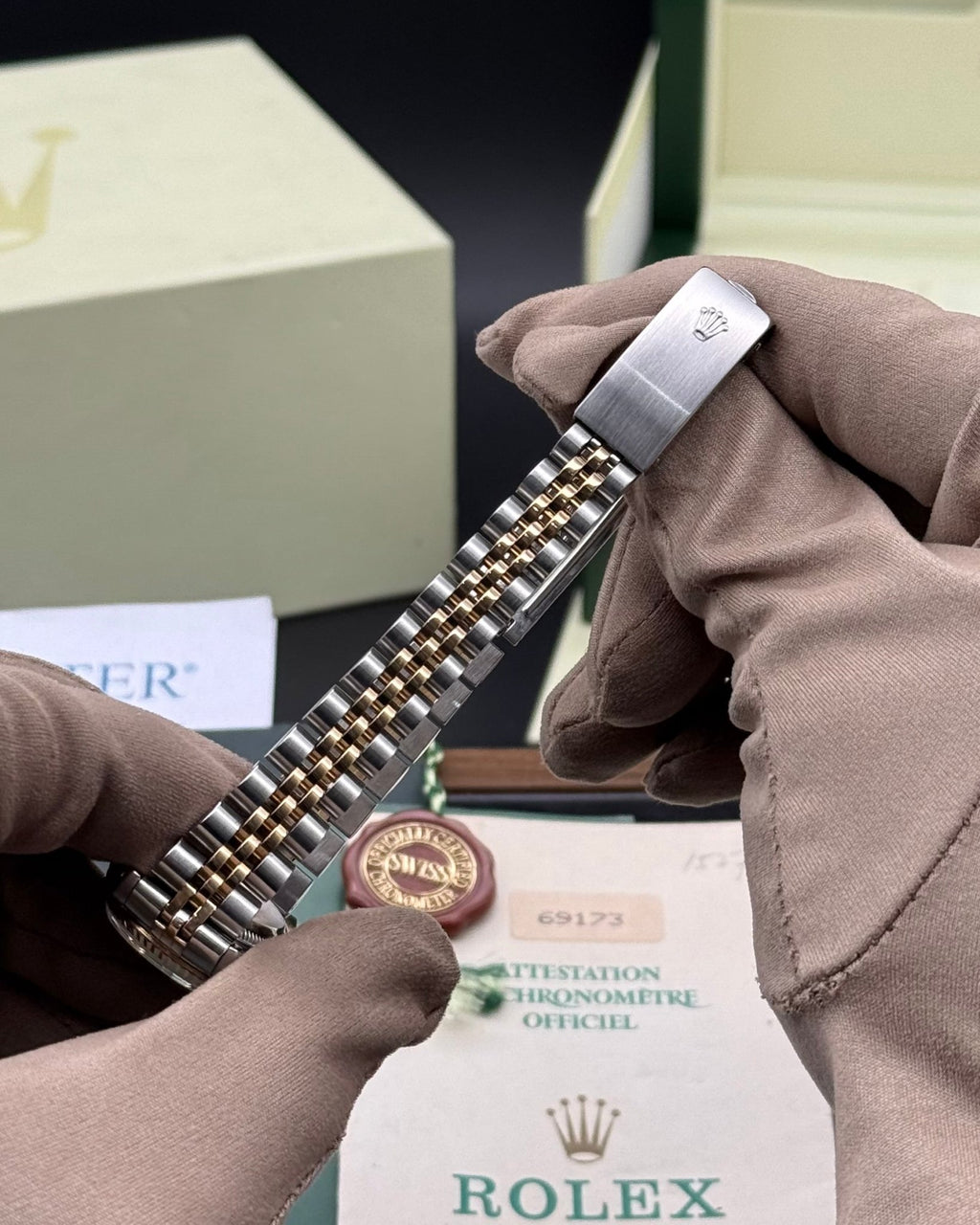 Rolex DateJust 26mm Black Diamond Dial - Gla Jeweller