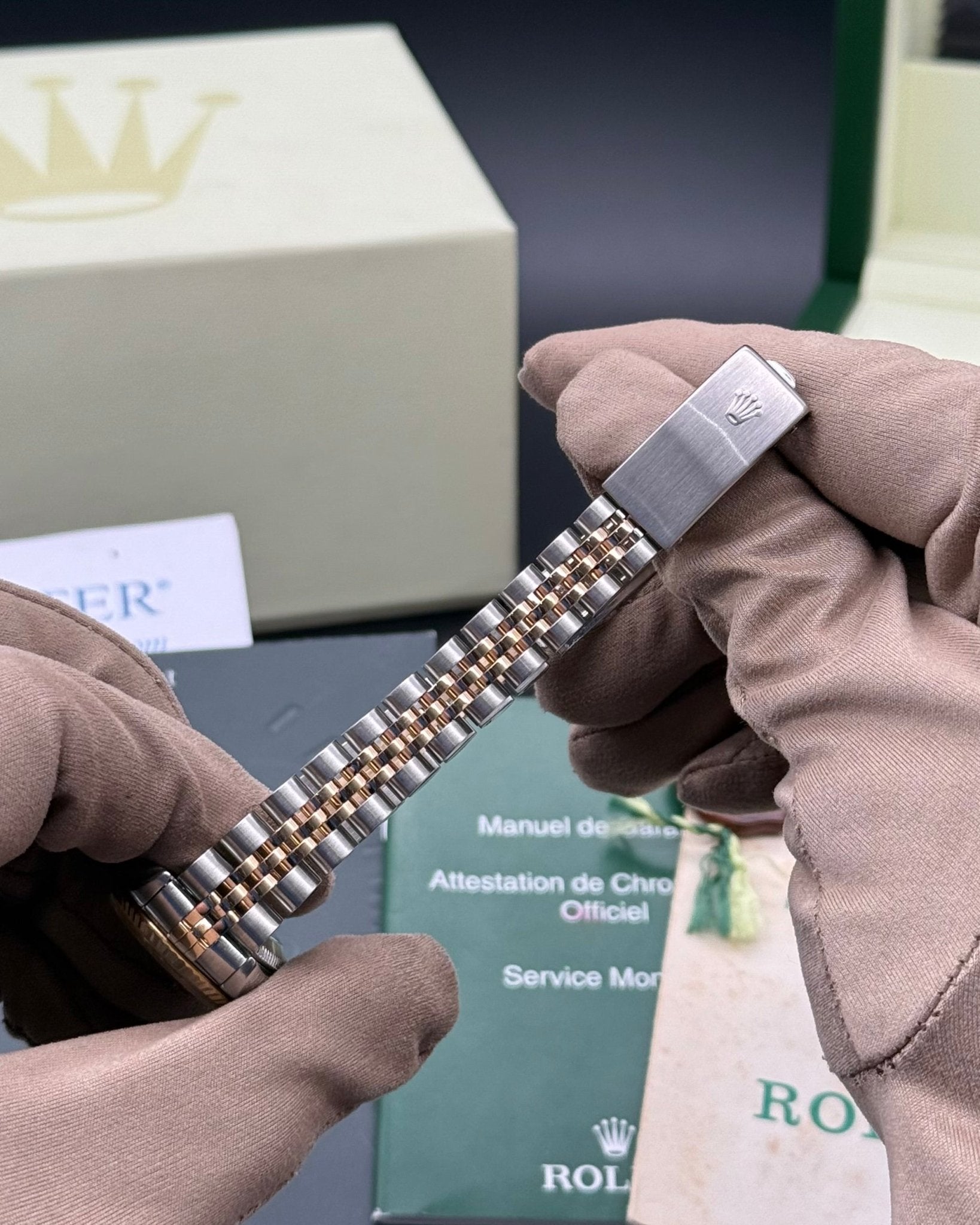 Rolex DateJust 26mm Blue Vignette Diamond Dial - Gla Jeweller