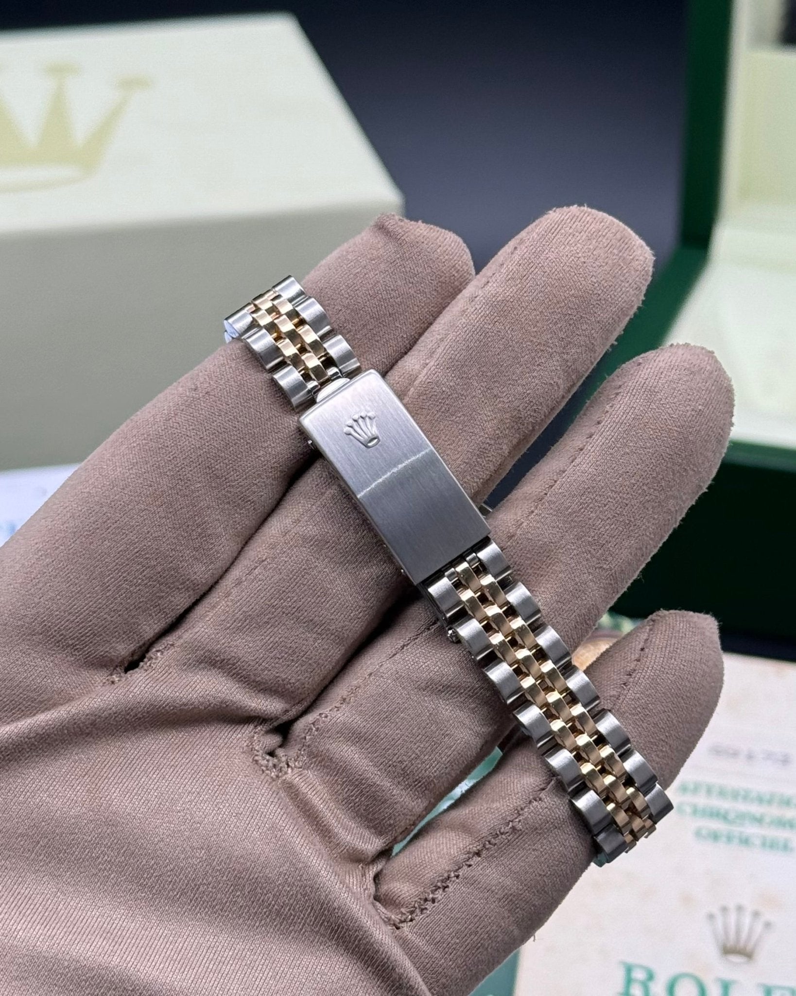 Rolex DateJust 26mm Blue Vignette Diamond Dial - Gla Jeweller