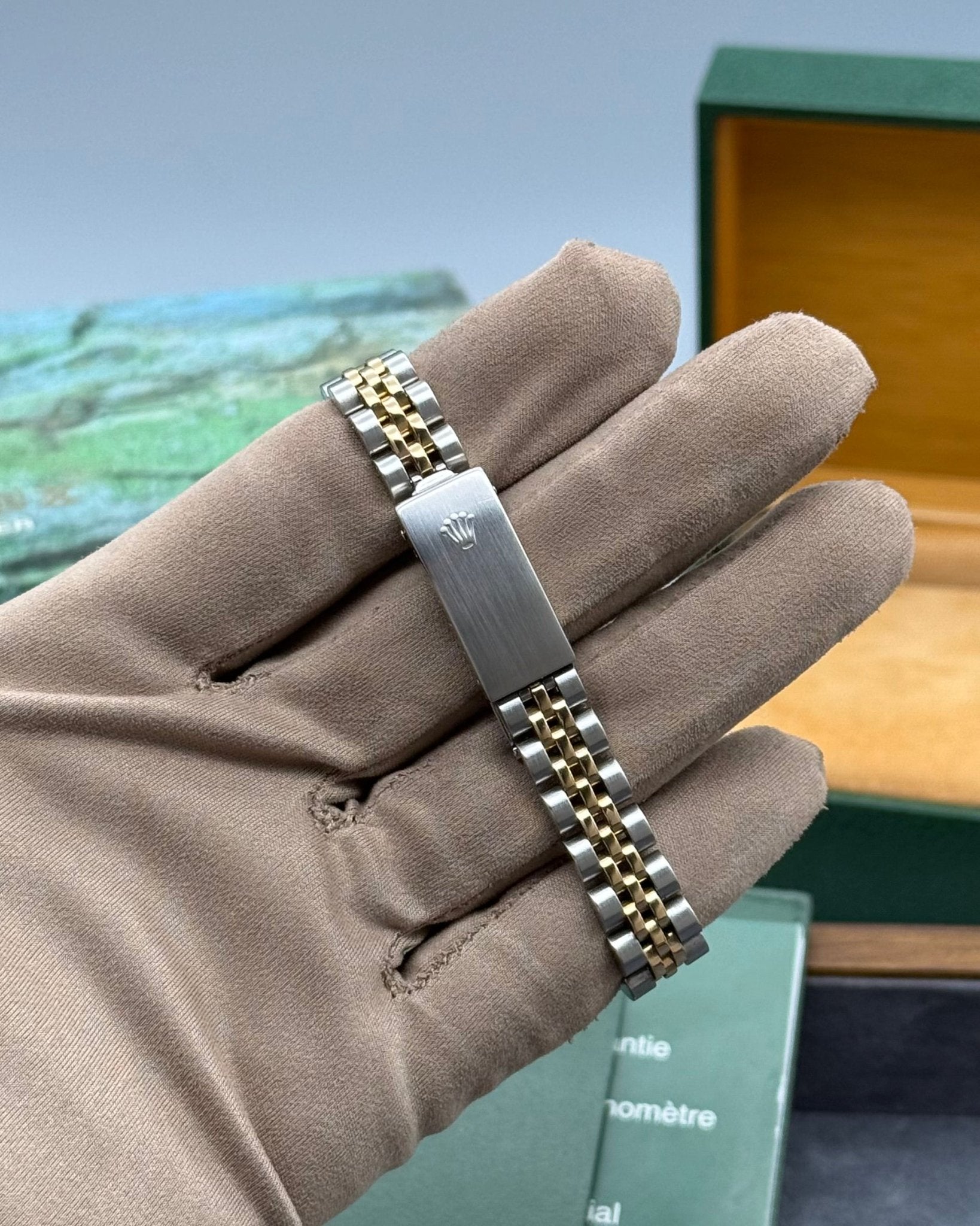 Rolex DateJust 26mm Champagne Baton Dial - Gla Jeweller