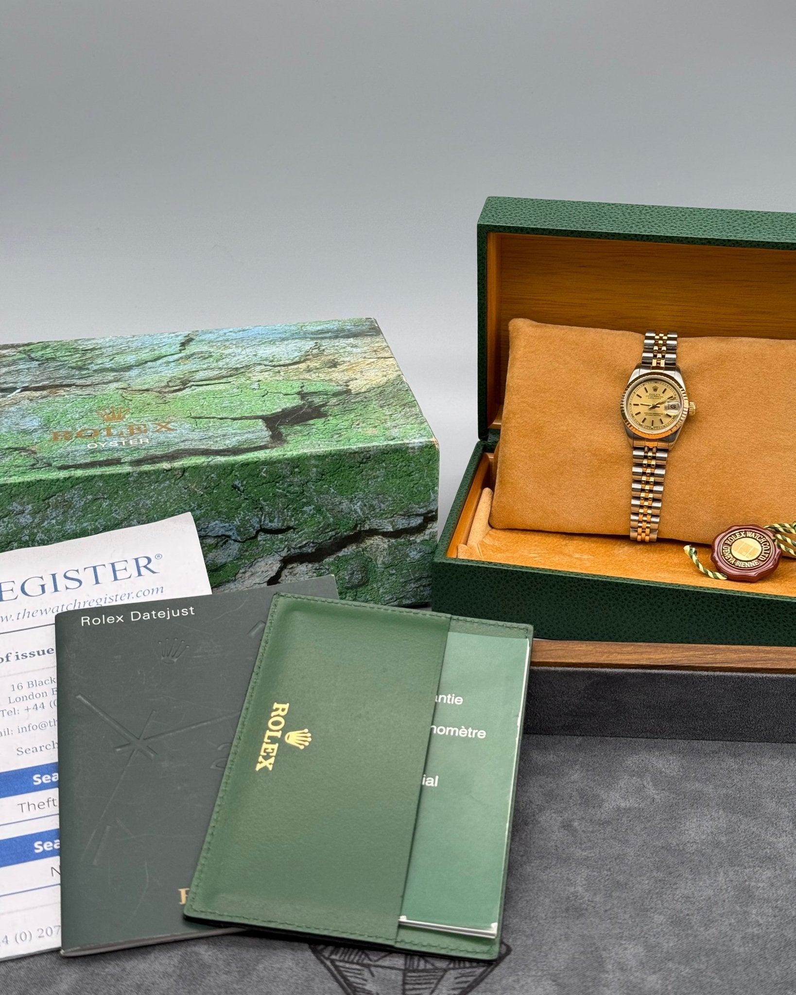 Rolex DateJust 26mm Champagne Baton Dial - Gla Jeweller