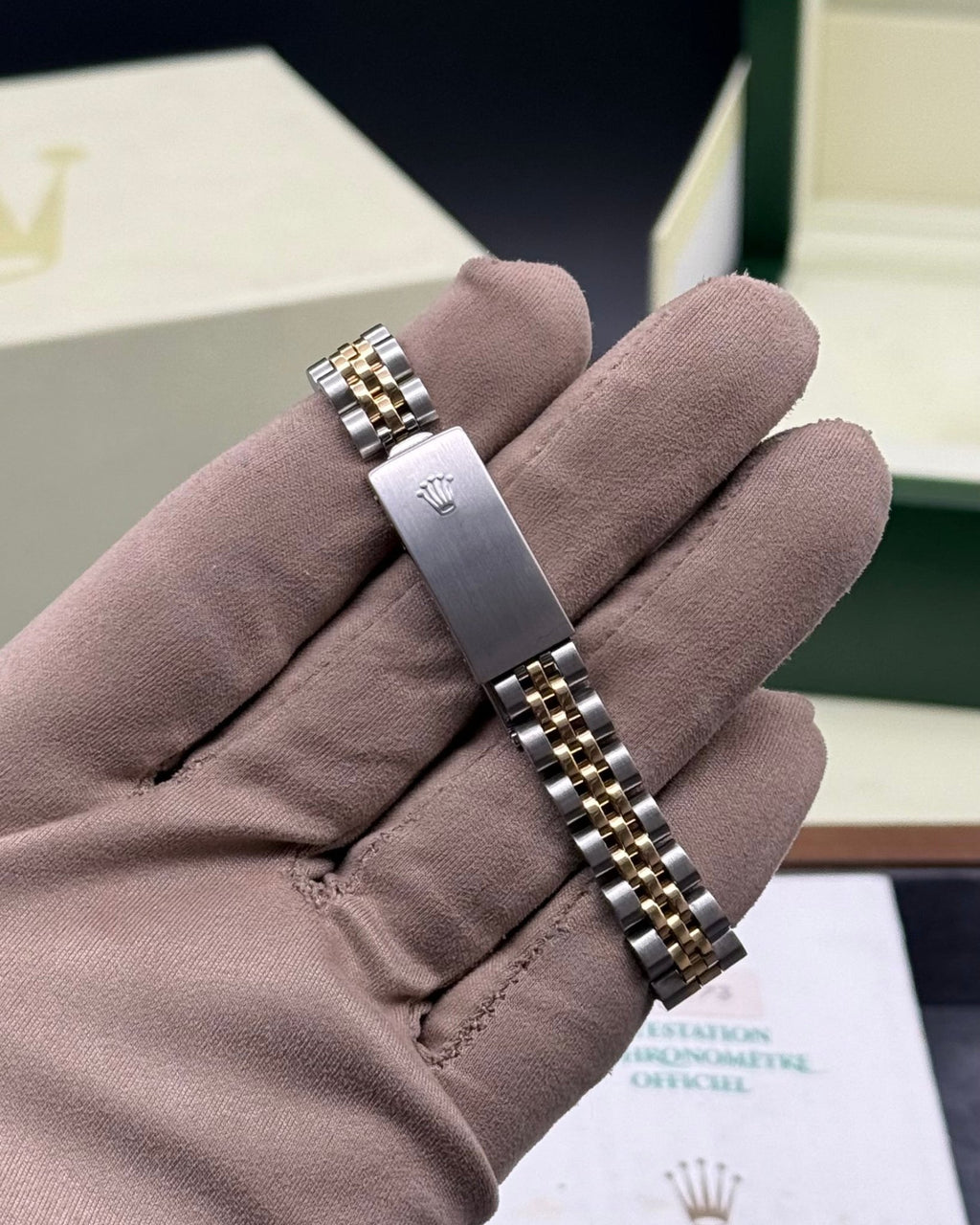 Rolex DateJust 26mm Champagne Diamond Dial - Gla Jeweller