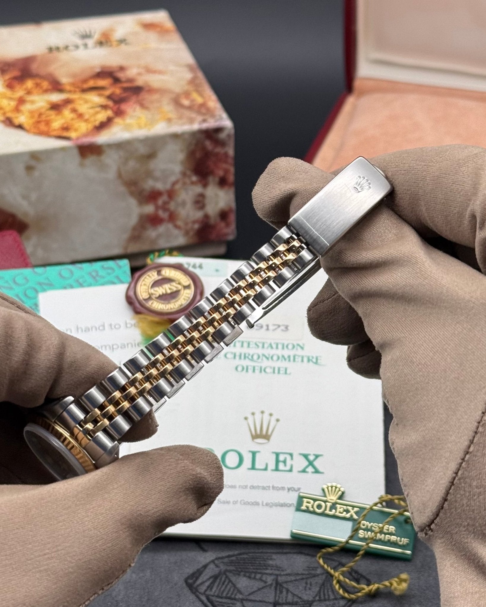 Rolex DateJust 26mm Ivory Roman Dial - Gla Jeweller
