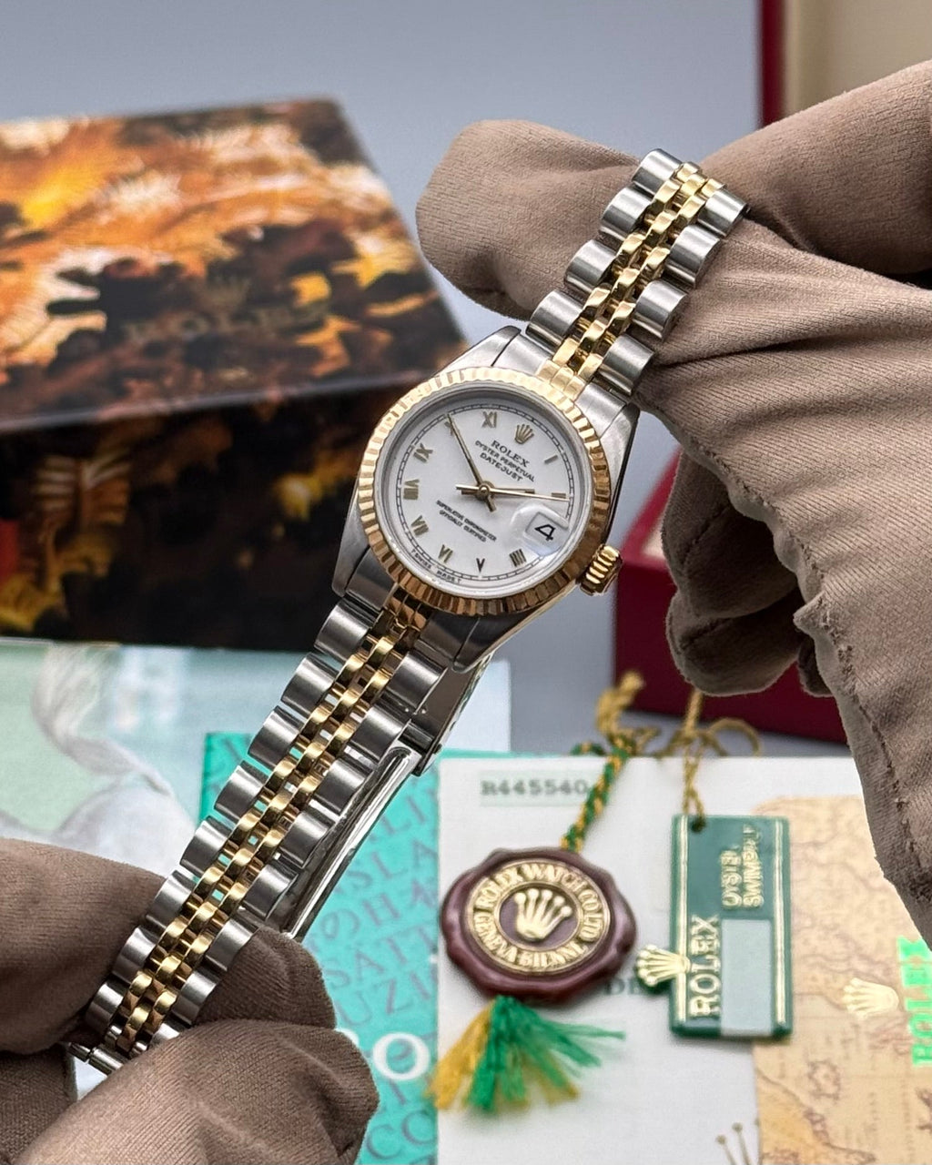 Rolex DateJust 26mm White Roman Dial - Gla Jeweller