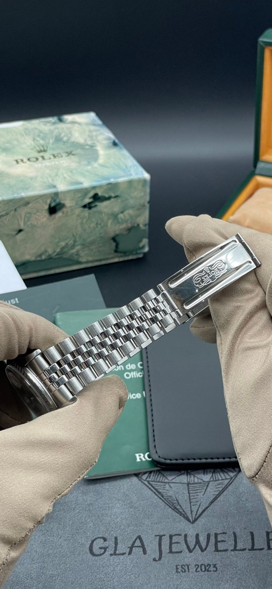 Rolex DateJust 36 White Roman Dial - Gla Jeweller