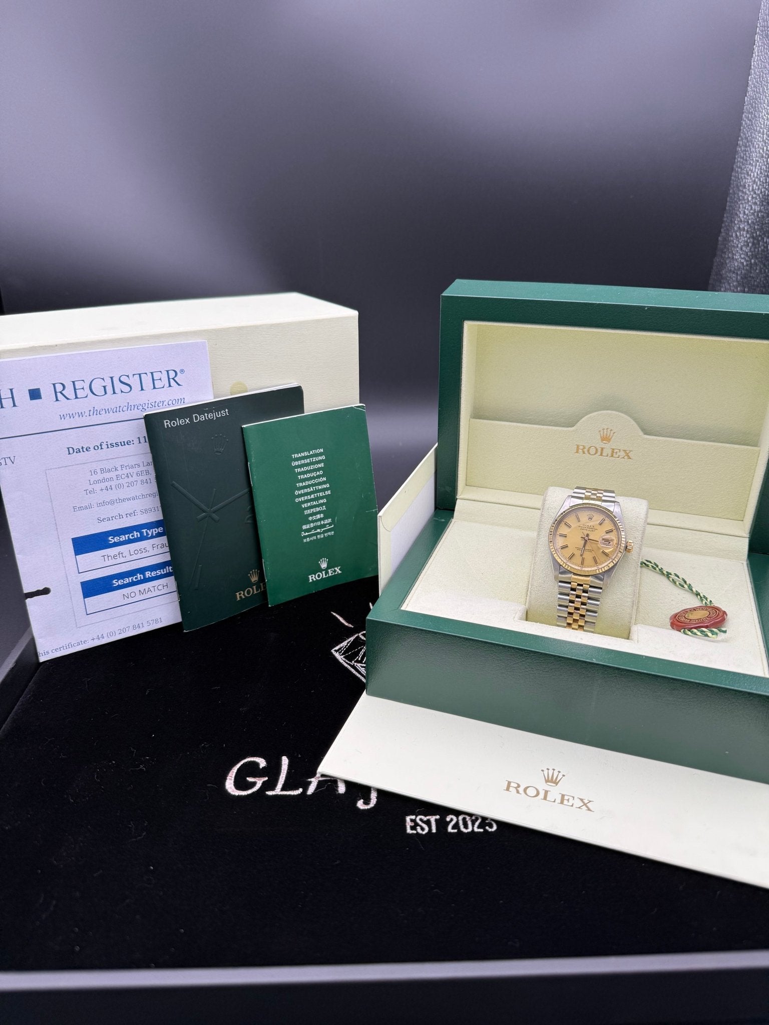 Rolex DateJust 36mm - Gla Jeweller