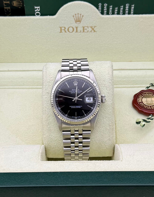 Rolex Datejust 36mm | Black Dial - Gla Jeweller