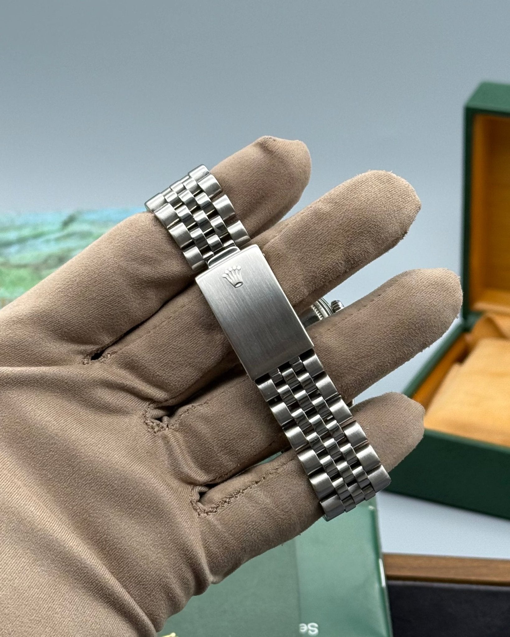 Rolex DateJust 36mm Blue Arabic Dial - Gla Jeweller