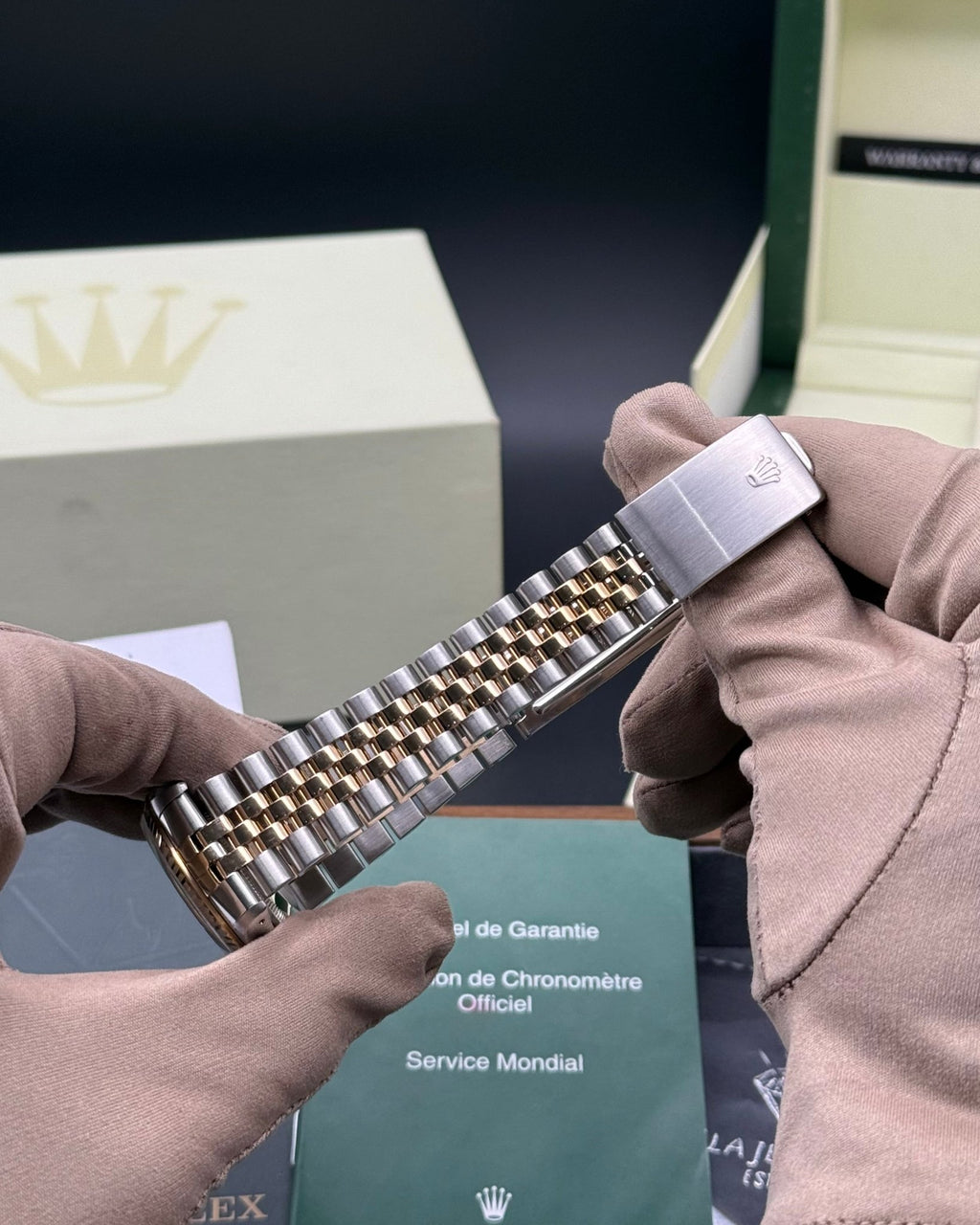 Rolex DateJust 36mm Champagne Diamond Dial - Gla Jeweller