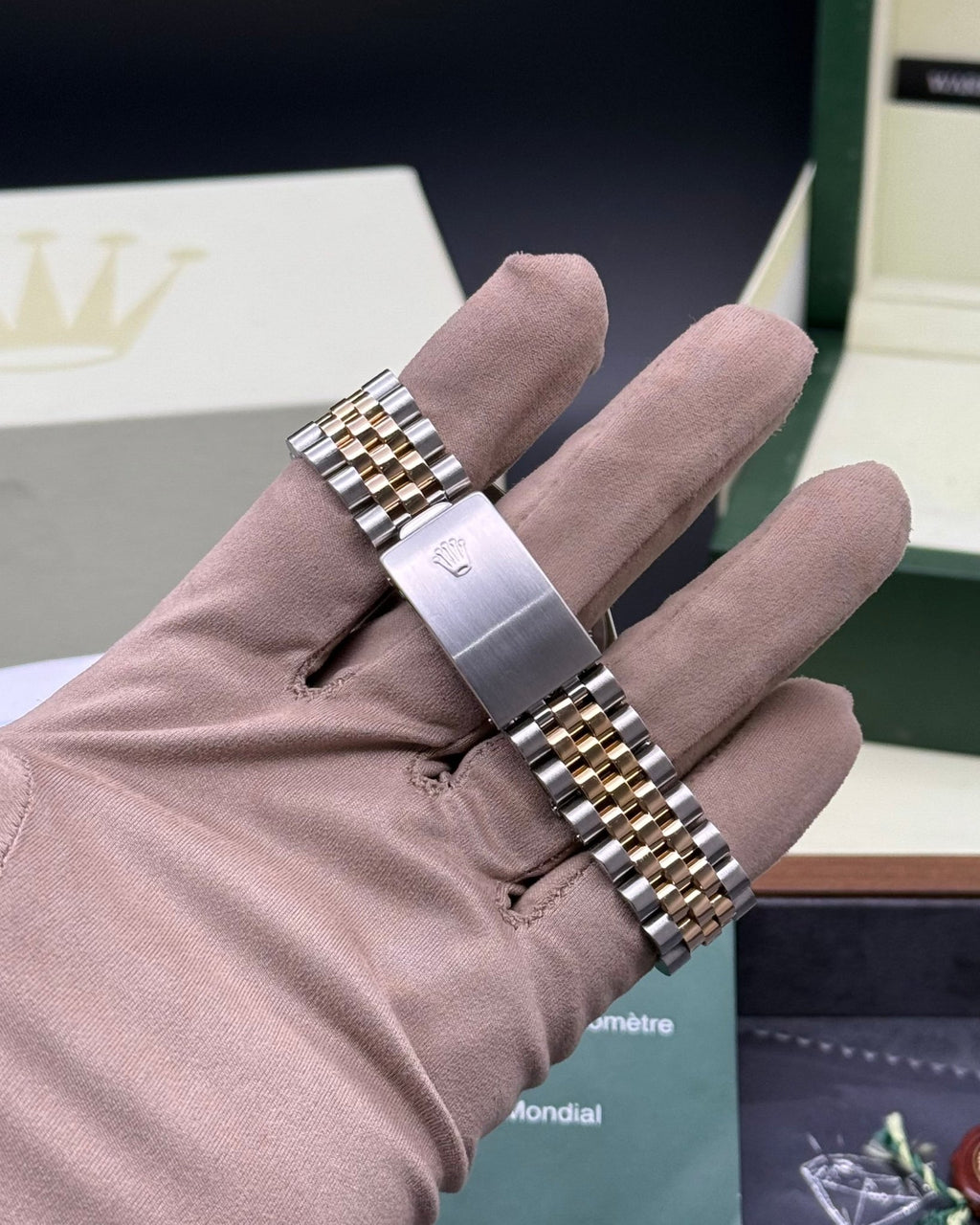 Rolex DateJust 36mm Champagne Diamond Dial - Gla Jeweller