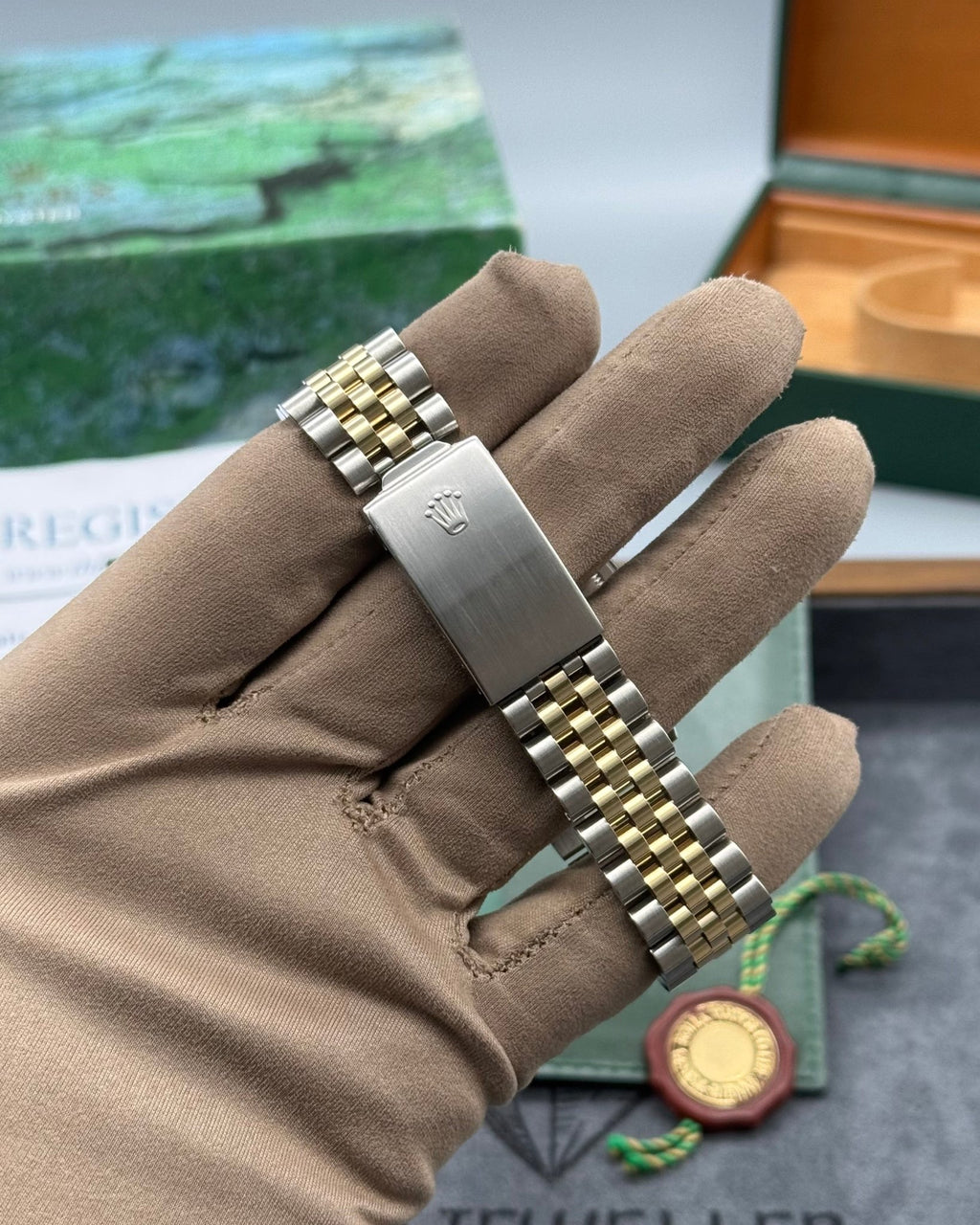 Rolex DateJust 36mm Champagne Diamond Dial - Gla Jeweller