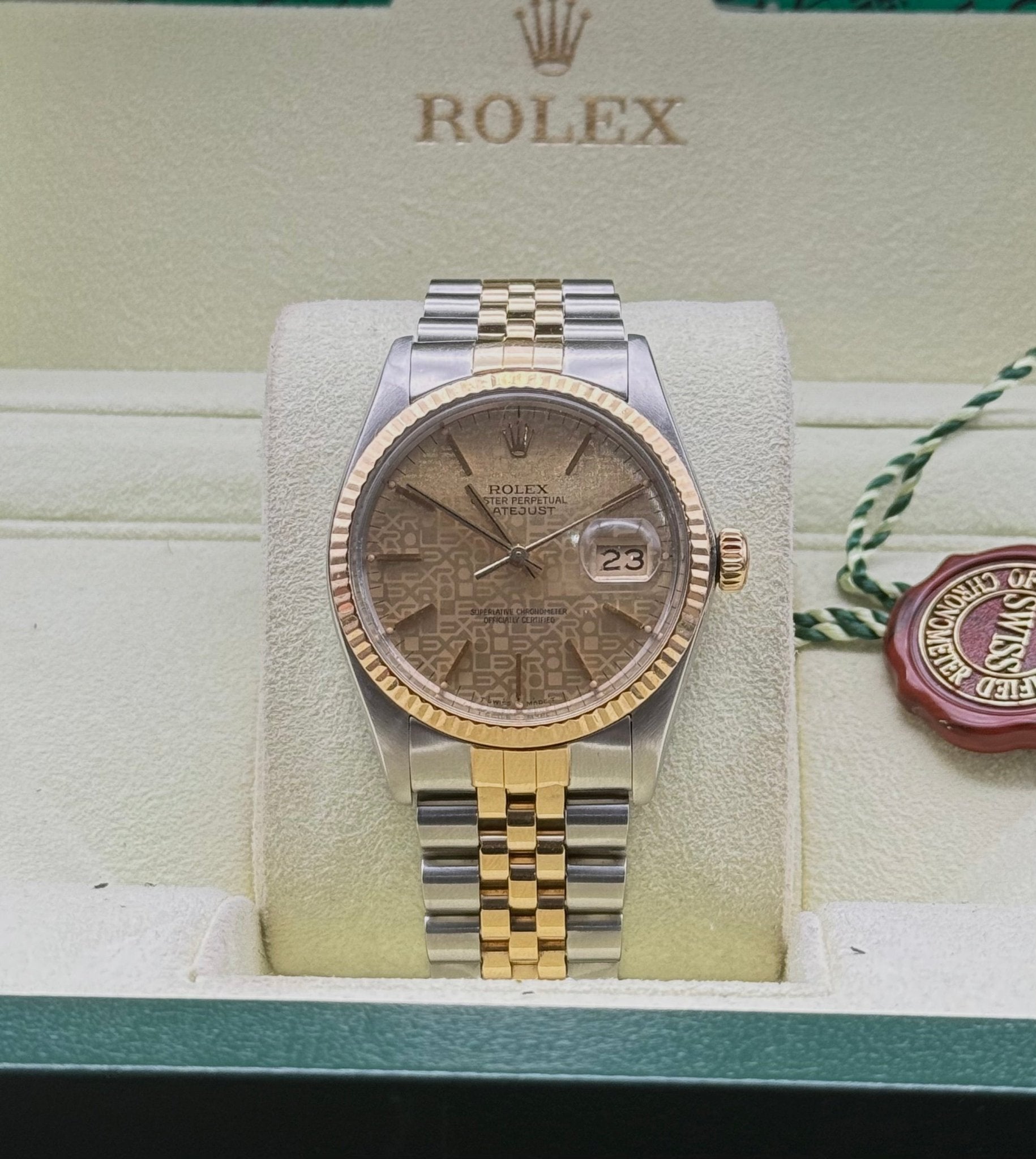 Rolex Datejust 36mm | Champagne Jubilee Dial - Gla Jeweller