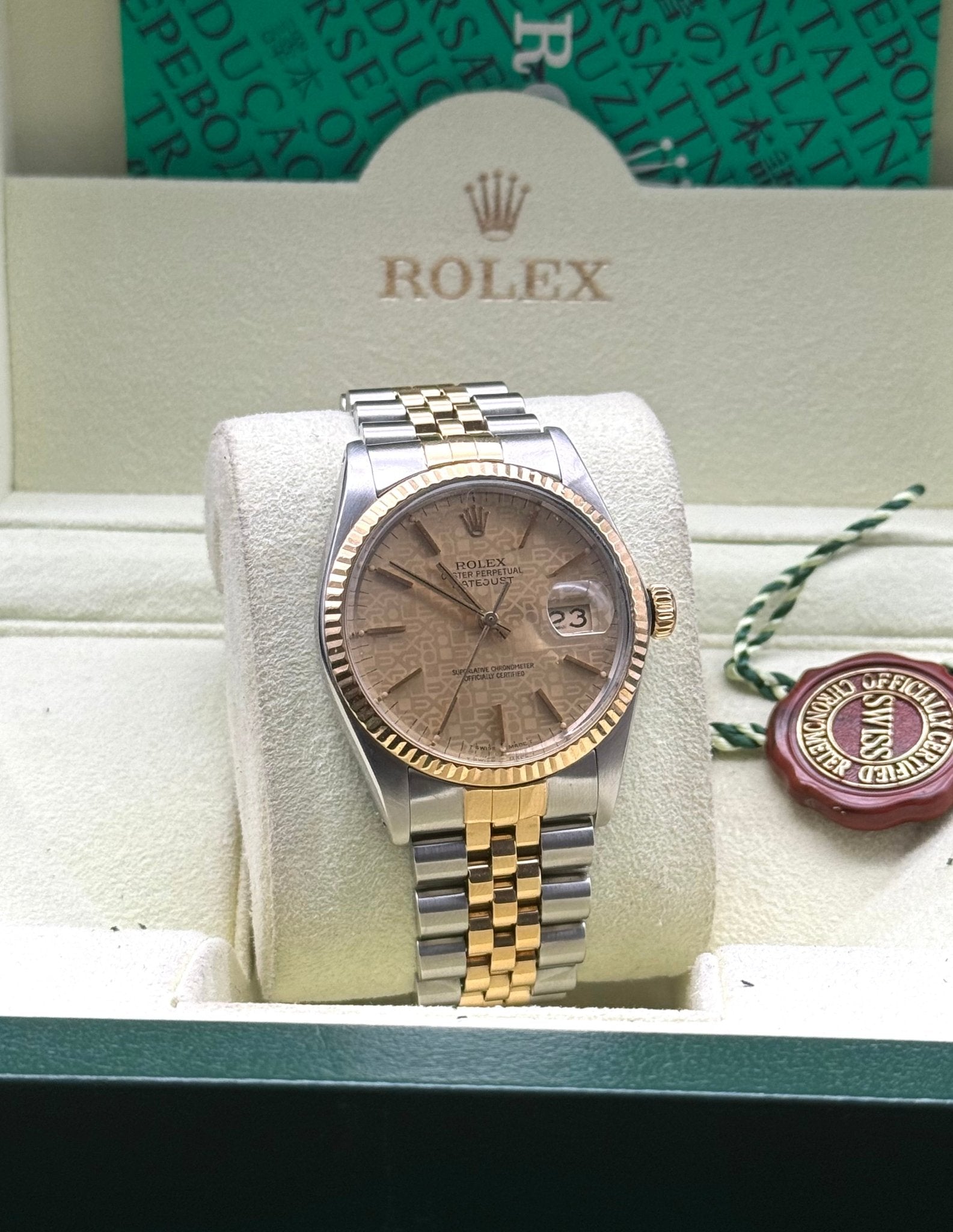 Rolex Datejust 36mm | Champagne Jubilee Dial - Gla Jeweller