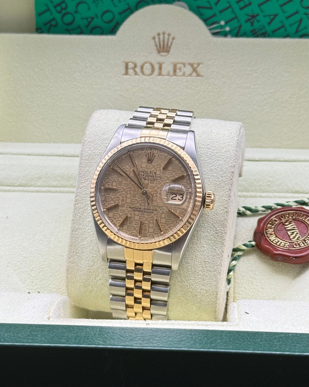 Rolex Datejust 36mm | Champagne Jubilee Dial - Gla Jeweller