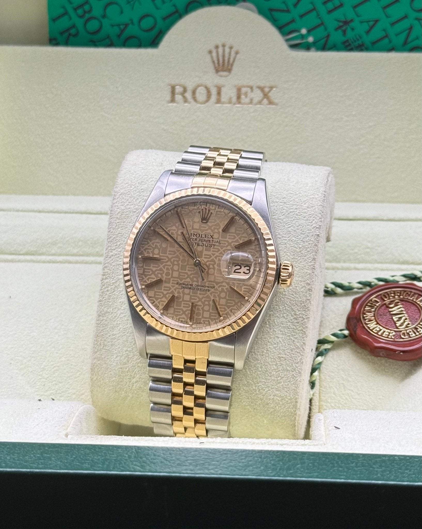 Rolex Datejust 36mm | Champagne Jubilee Dial - Gla Jeweller