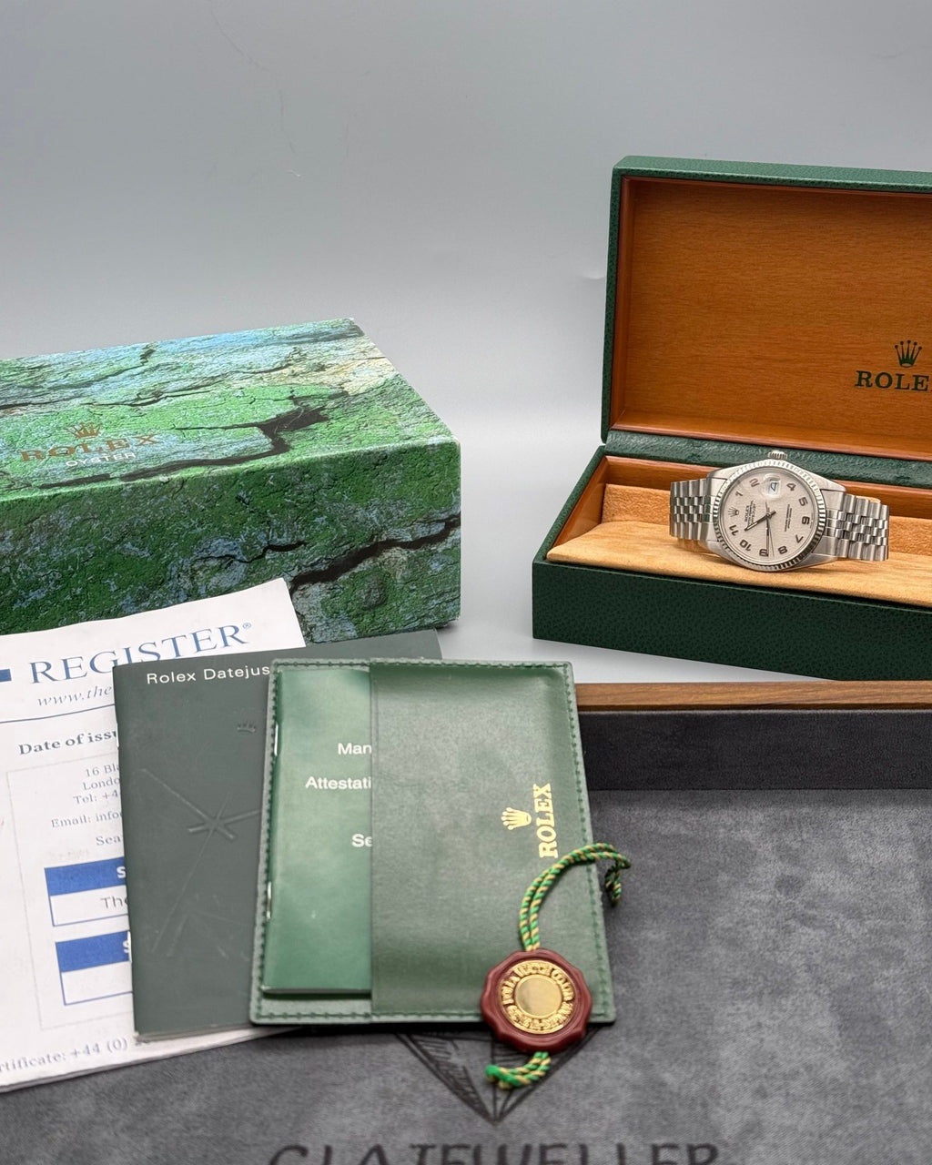 Rolex DateJust 36mm Creme Jubilee Dial - Gla Jeweller