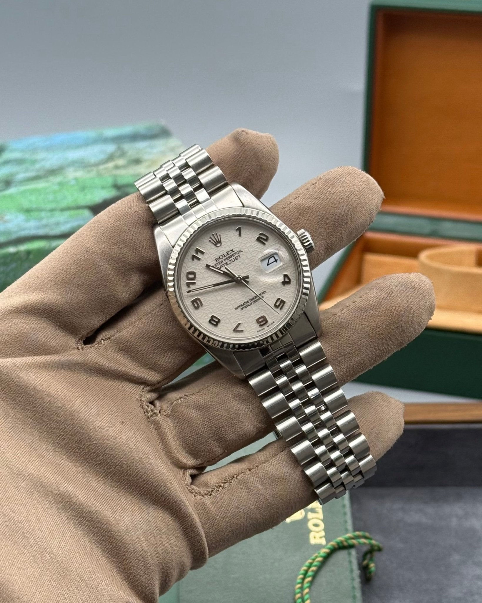 Rolex DateJust 36mm Creme Jubilee Dial - Gla Jeweller