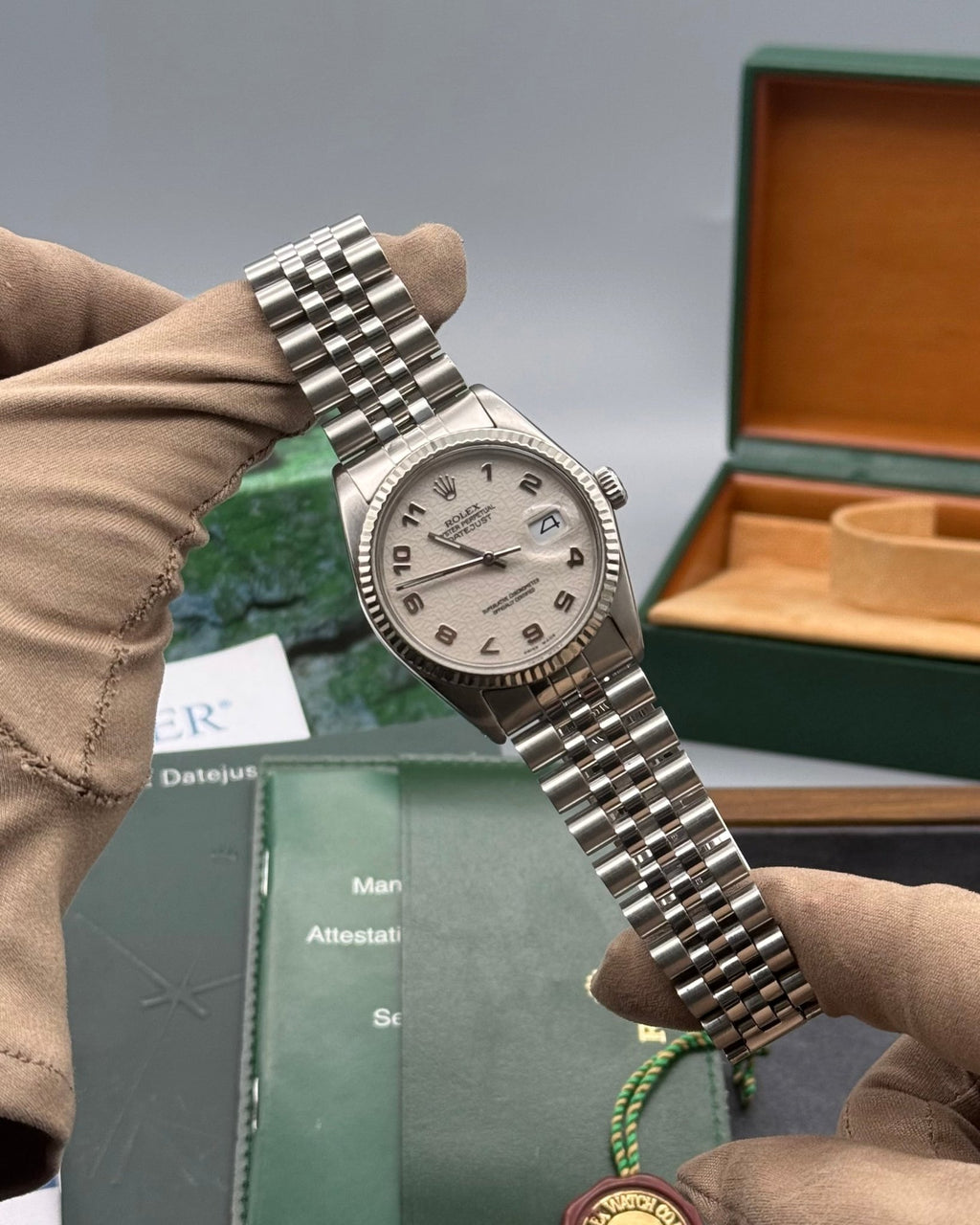 Rolex DateJust 36mm Creme Jubilee Dial - Gla Jeweller