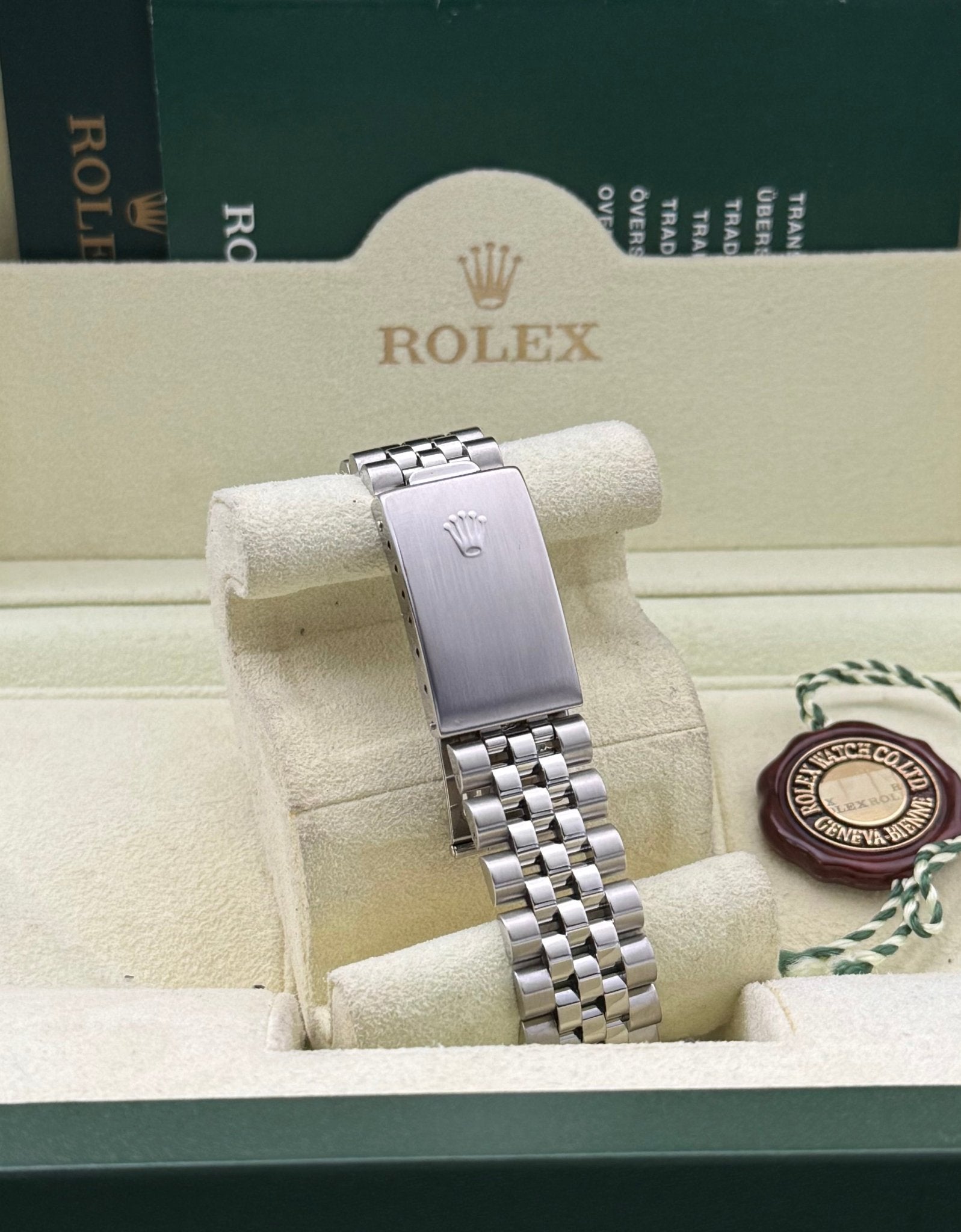 Rolex Datejust 36mm | Gold & Blue Dial - Gla Jeweller