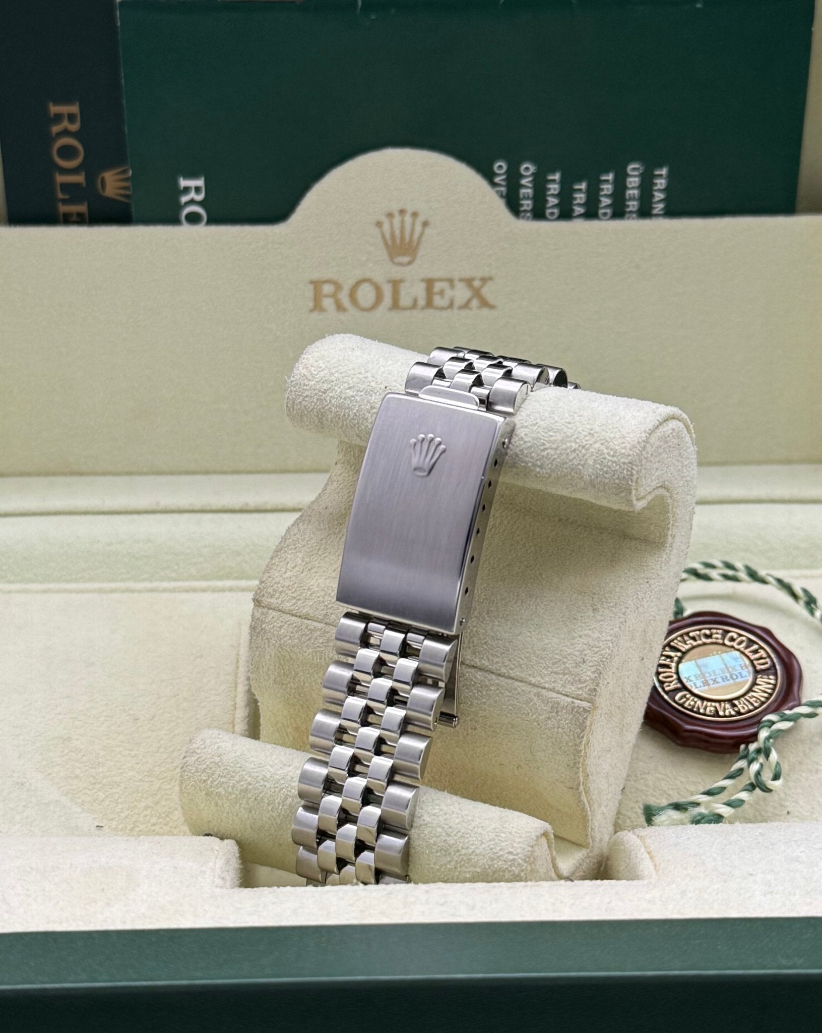 Rolex Datejust 36mm | Gold & Blue Dial - Gla Jeweller