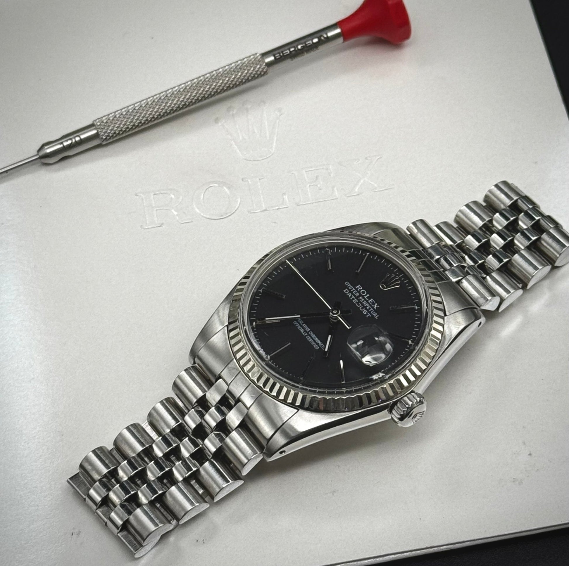 Rolex Datejust 36mm Matte Black Dial - Gla Jeweller