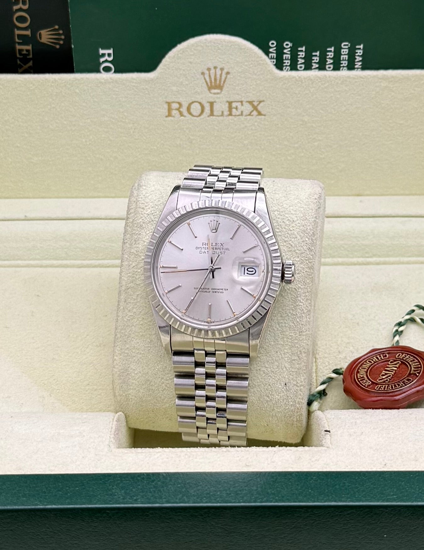 Rolex Datejust 36mm | Silver Dial - Gla Jeweller