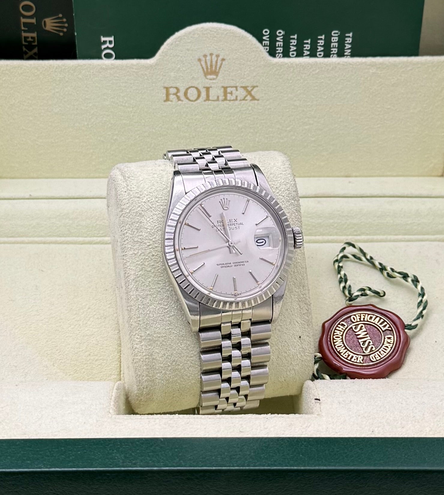 Rolex Datejust 36mm | Silver Dial - Gla Jeweller