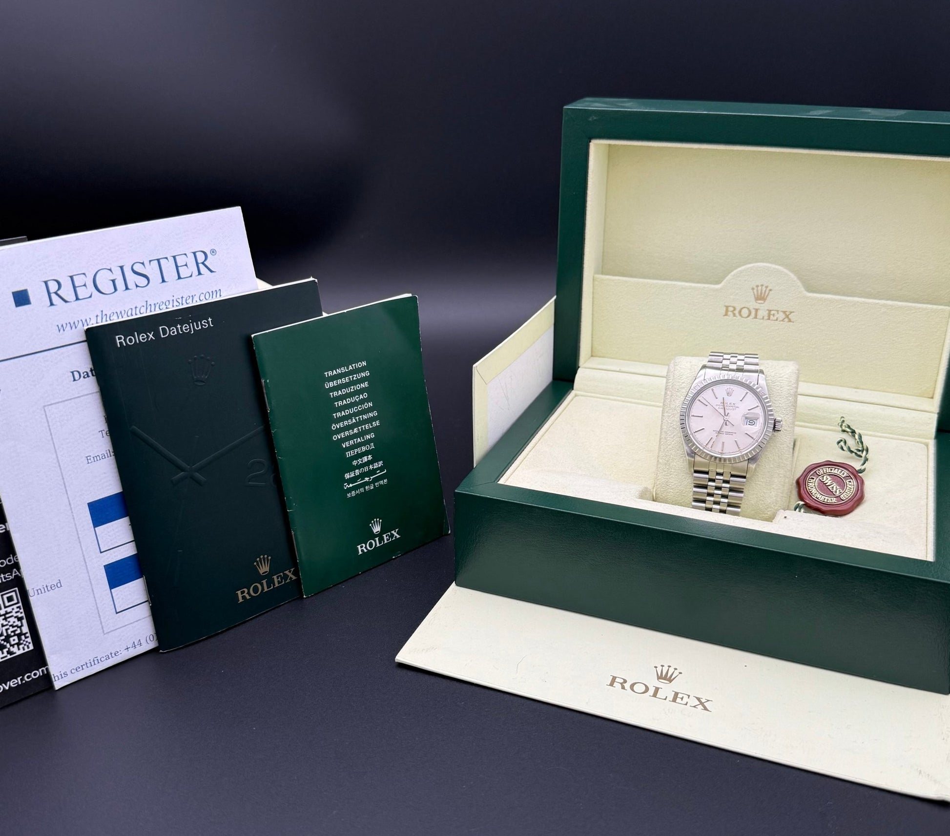Rolex Datejust 36mm | Silver Dial - Gla Jeweller