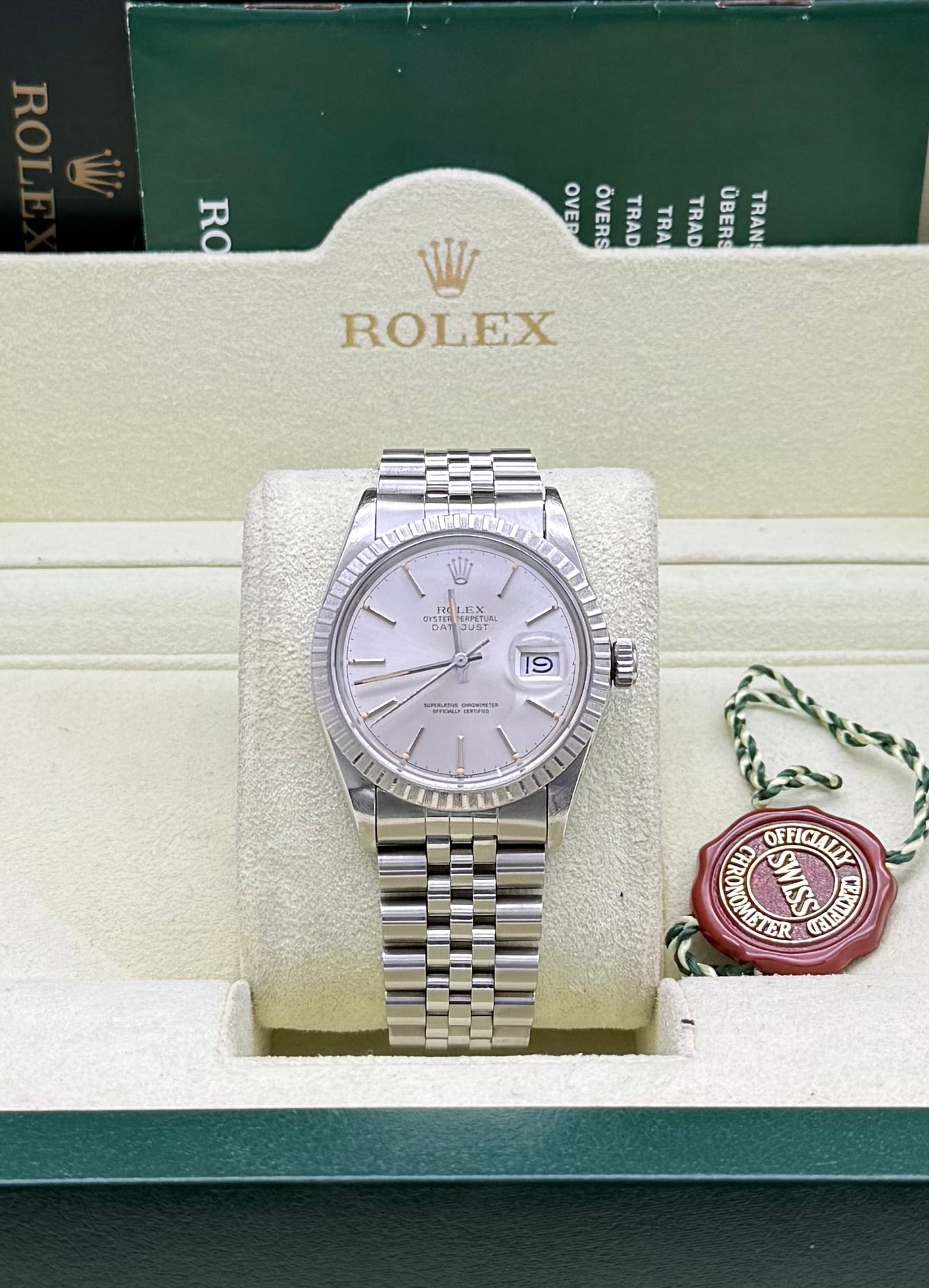 Rolex Datejust 36mm | Silver Dial - Gla Jeweller