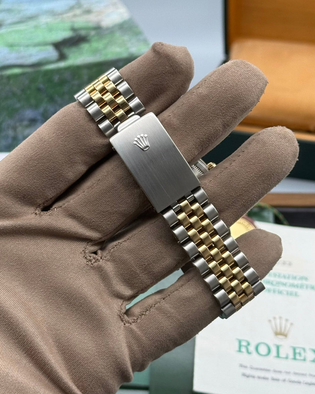 Rolex DateJust 36mm Silver Stick Dial - Gla Jeweller