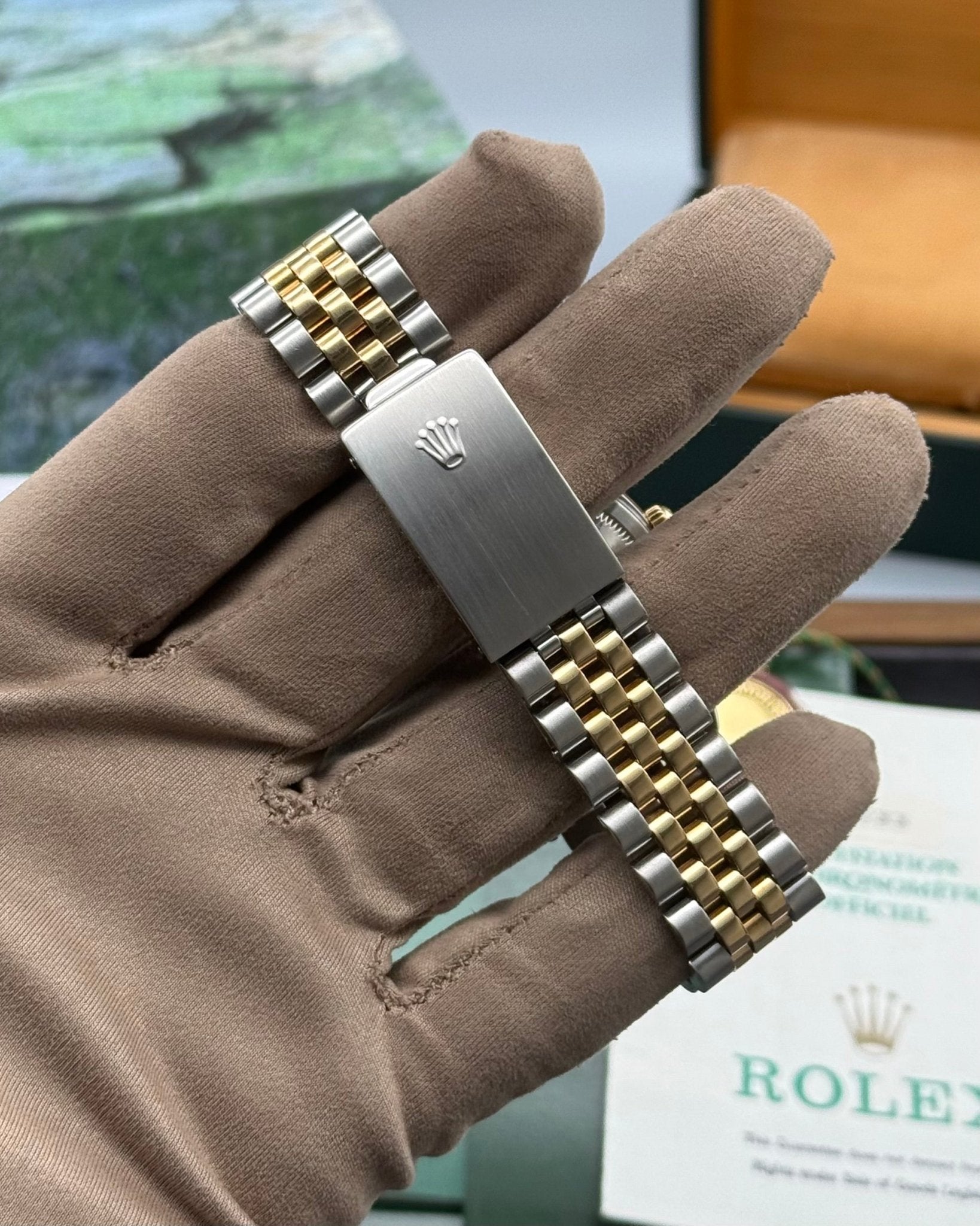 Rolex DateJust 36mm Silver Stick Dial - Gla Jeweller