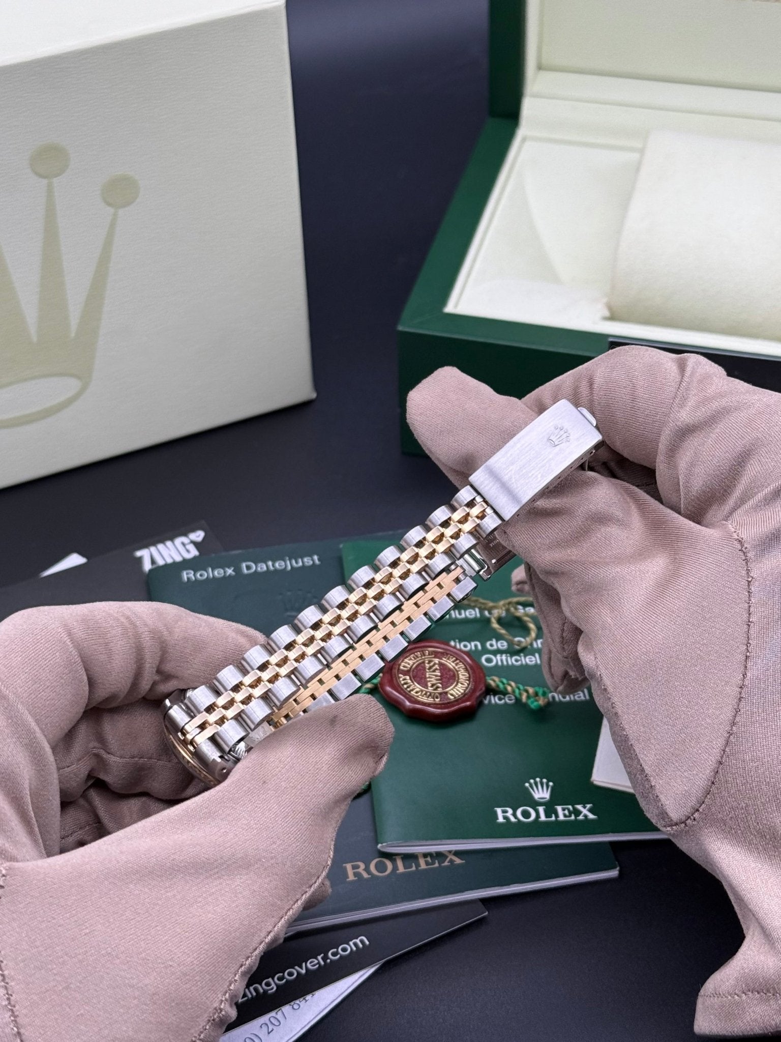 Rolex Lady - DateJust 36mm Black Diamond Dial - Gla Jeweller
